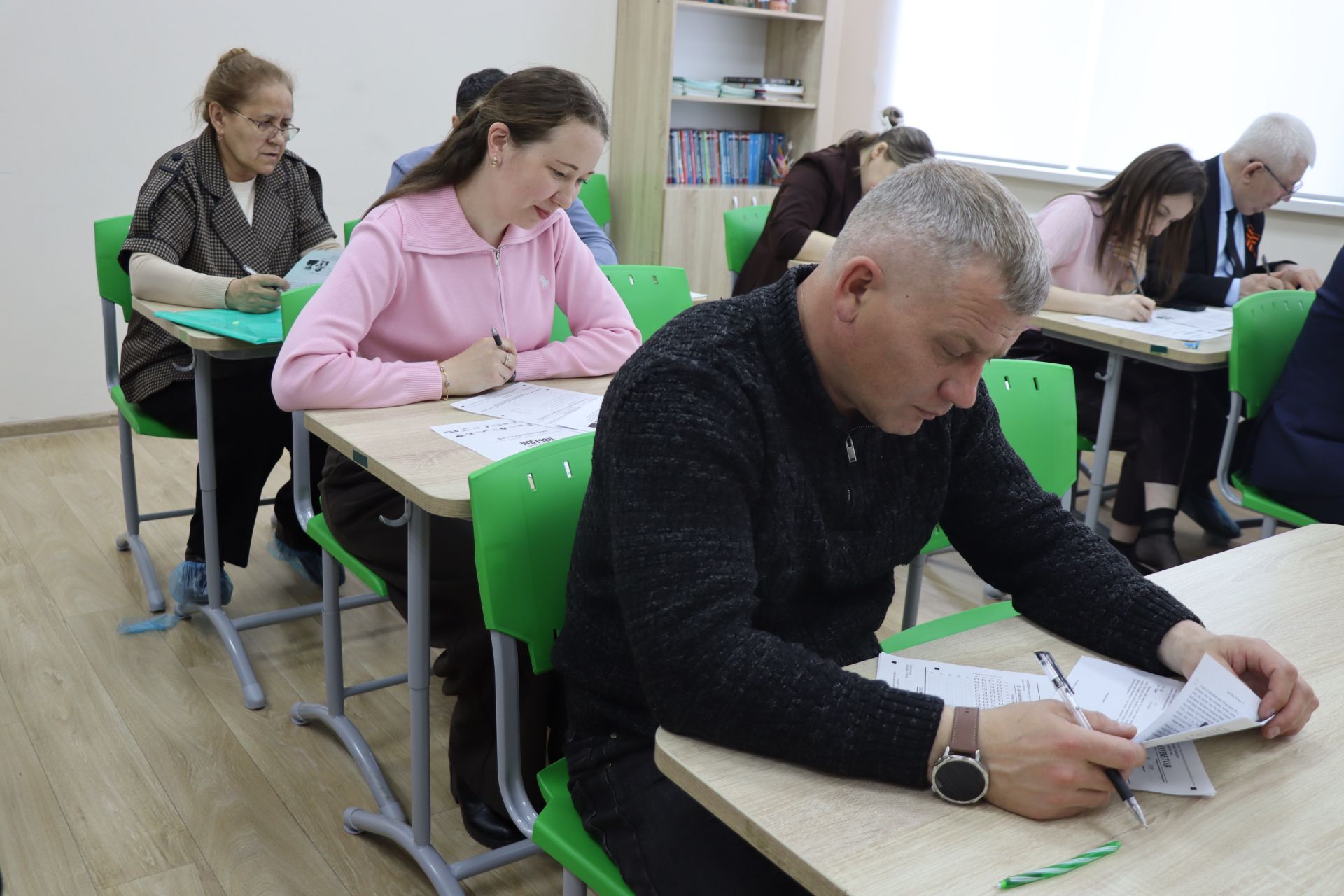 В Дрожжановском районе написали «Диктант Победы»