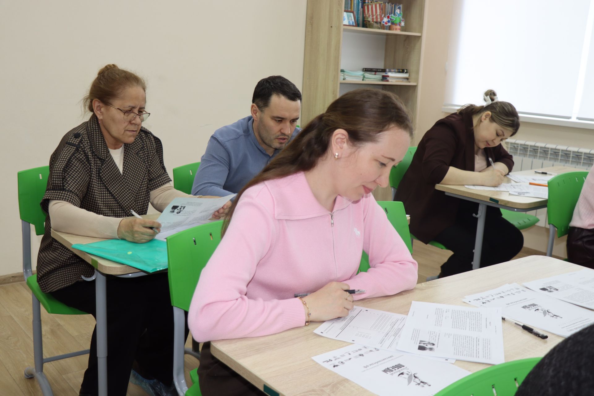 В Дрожжановском районе написали «Диктант Победы»