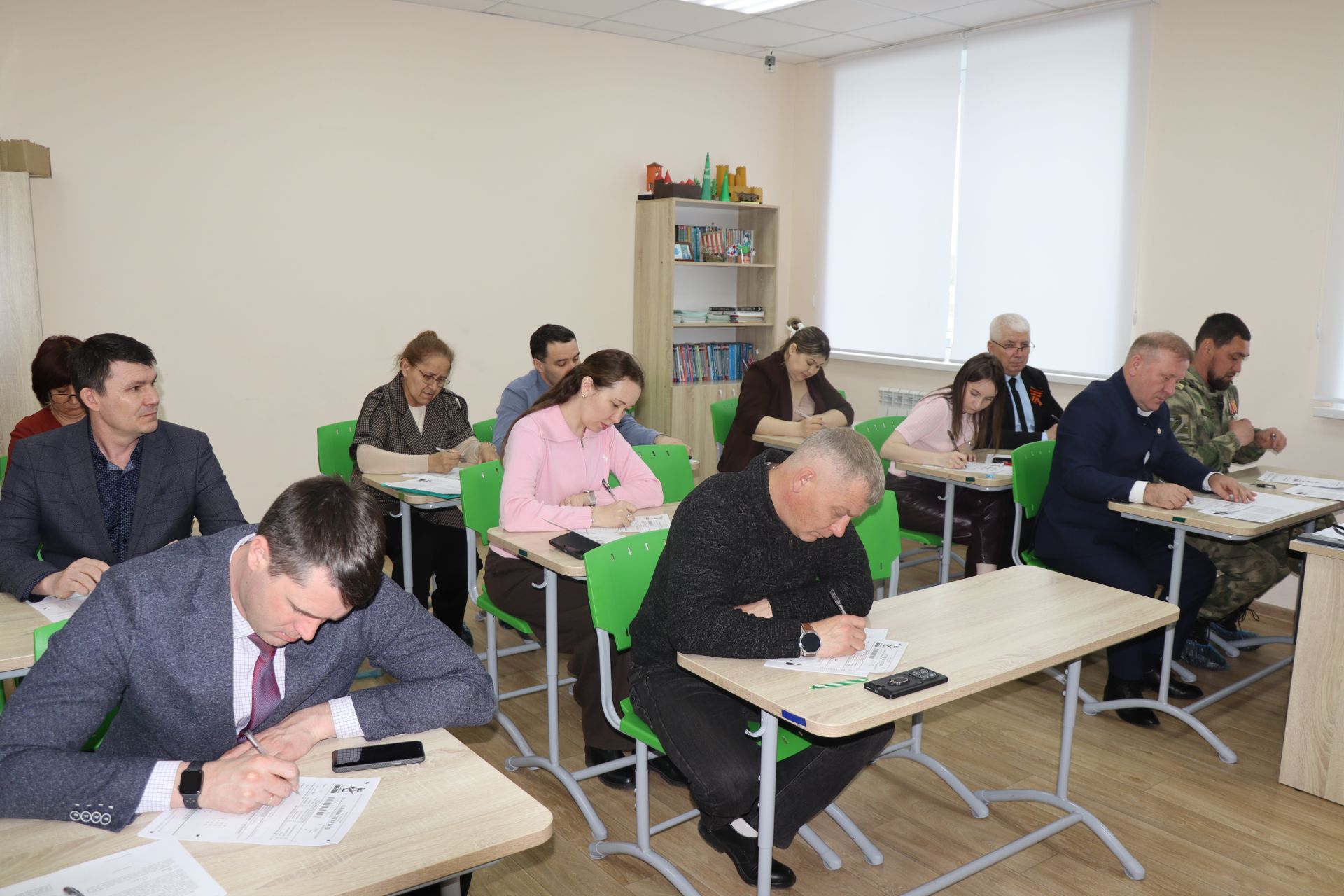 В Дрожжановском районе написали «Диктант Победы»