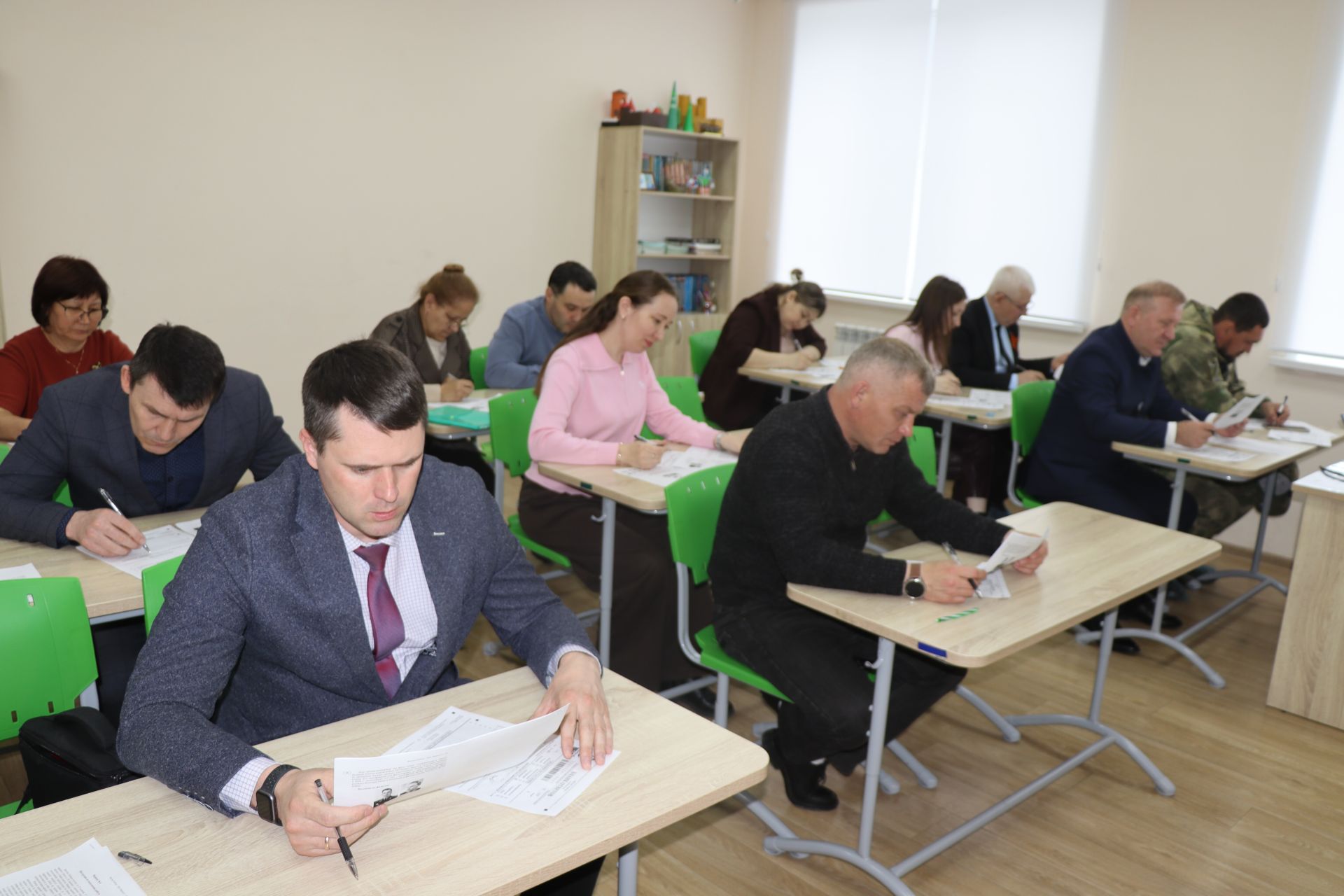 В Дрожжановском районе написали «Диктант Победы»
