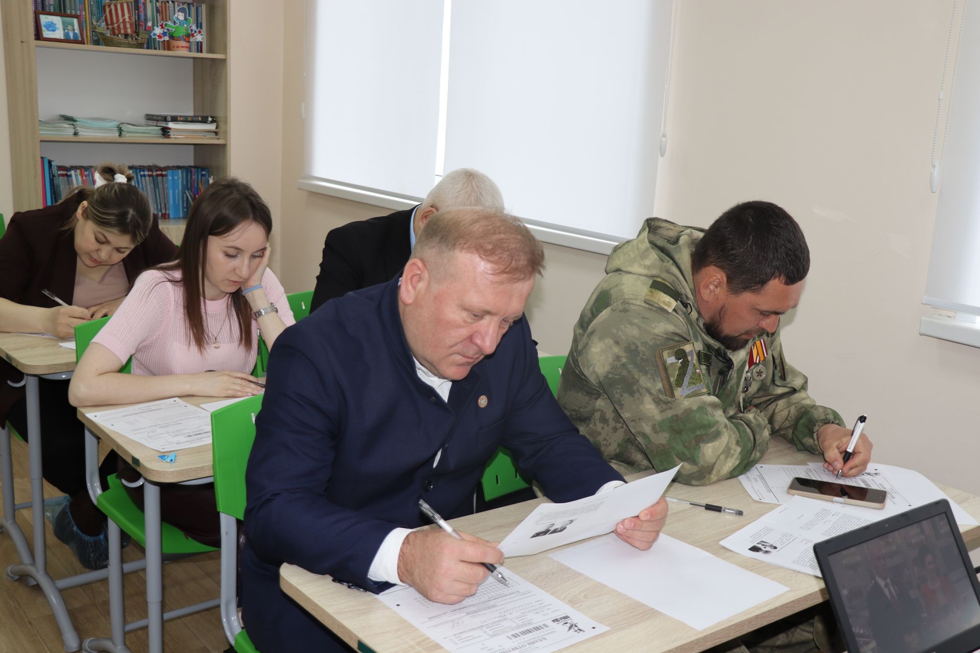 В Дрожжановском районе написали «Диктант Победы»