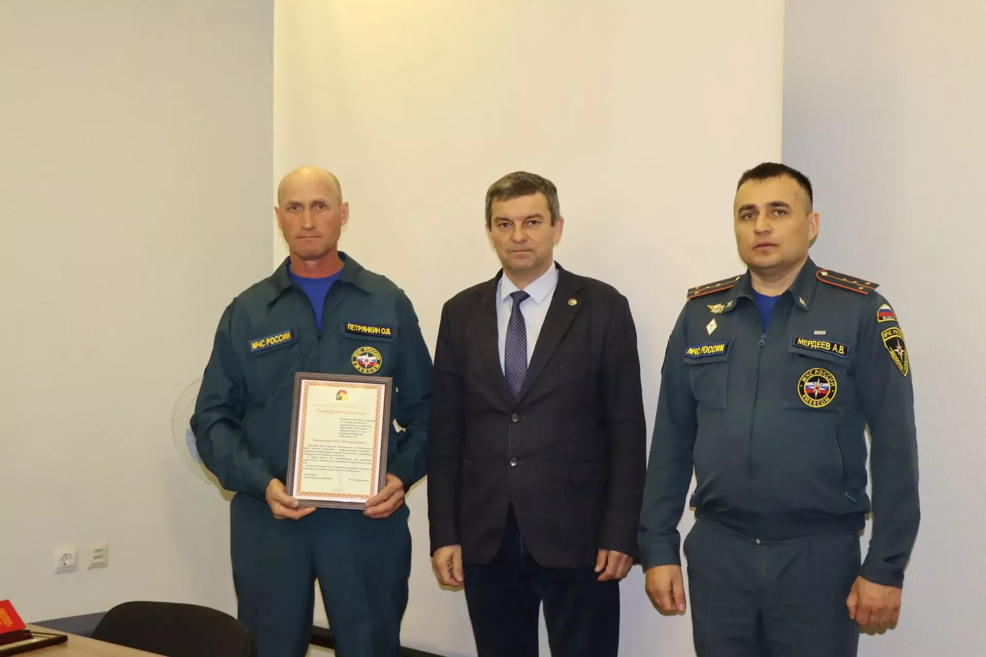 В Дрожжановском районе РТ отметили день пожарной охраны