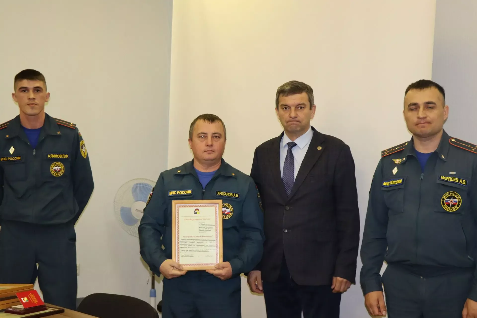 В Дрожжановском районе РТ отметили день пожарной охраны