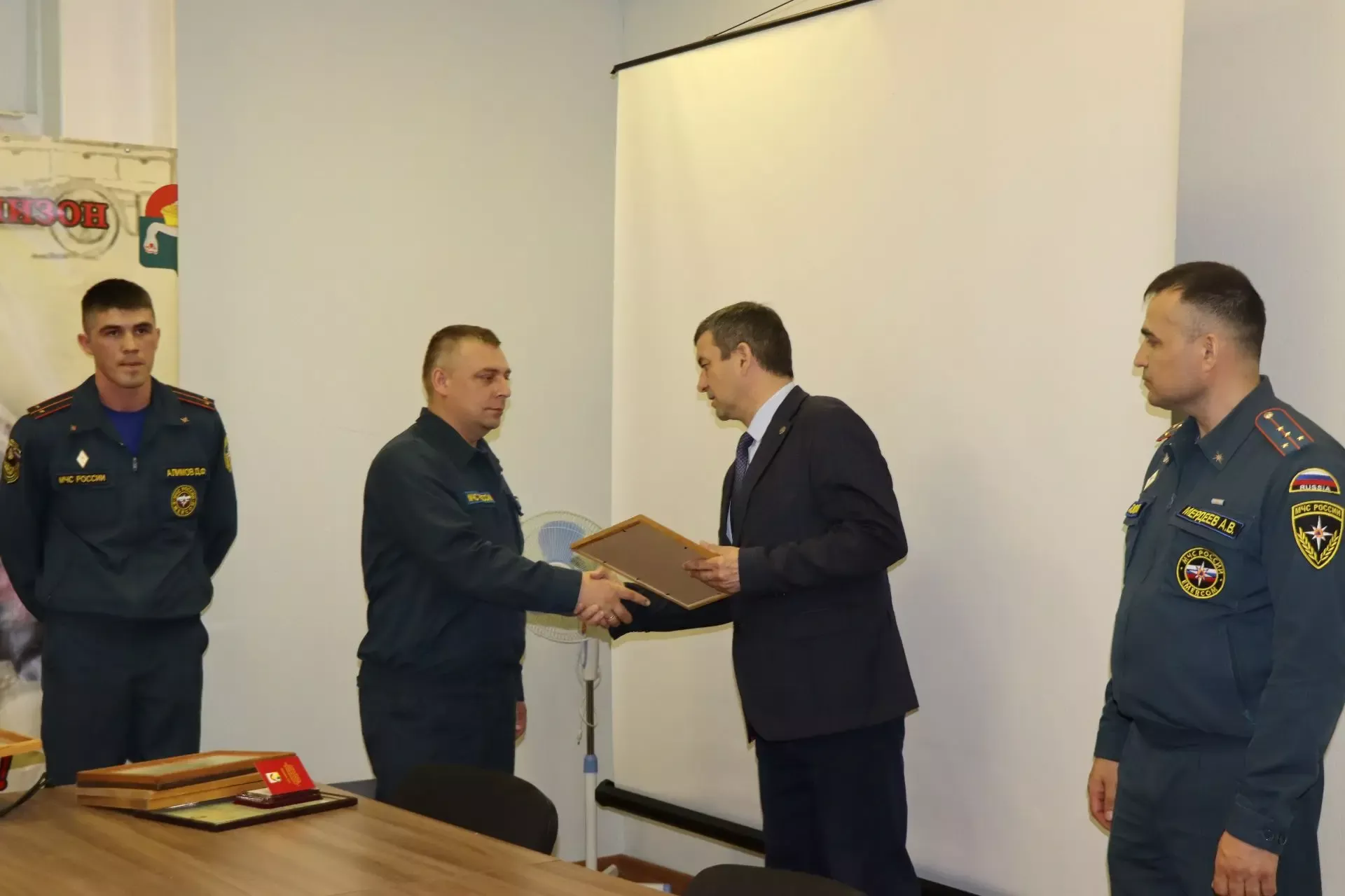 В Дрожжановском районе РТ отметили день пожарной охраны