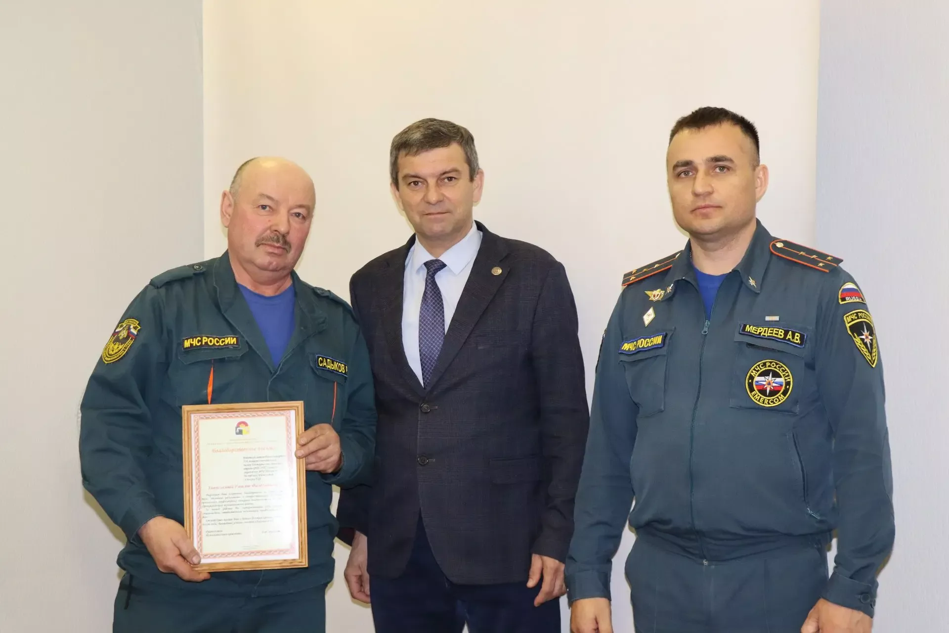В Дрожжановском районе РТ отметили день пожарной охраны