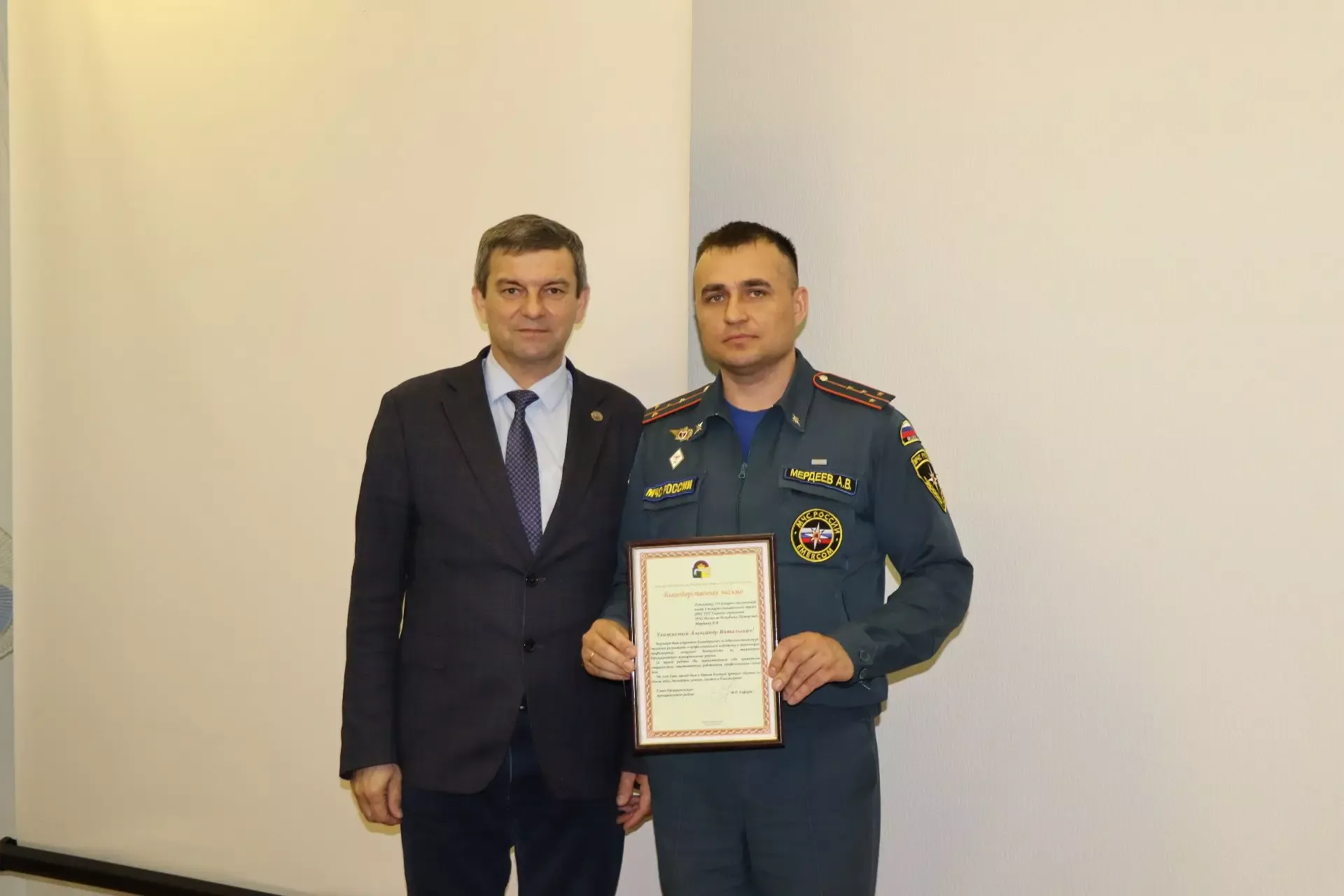 В Дрожжановском районе РТ отметили день пожарной охраны