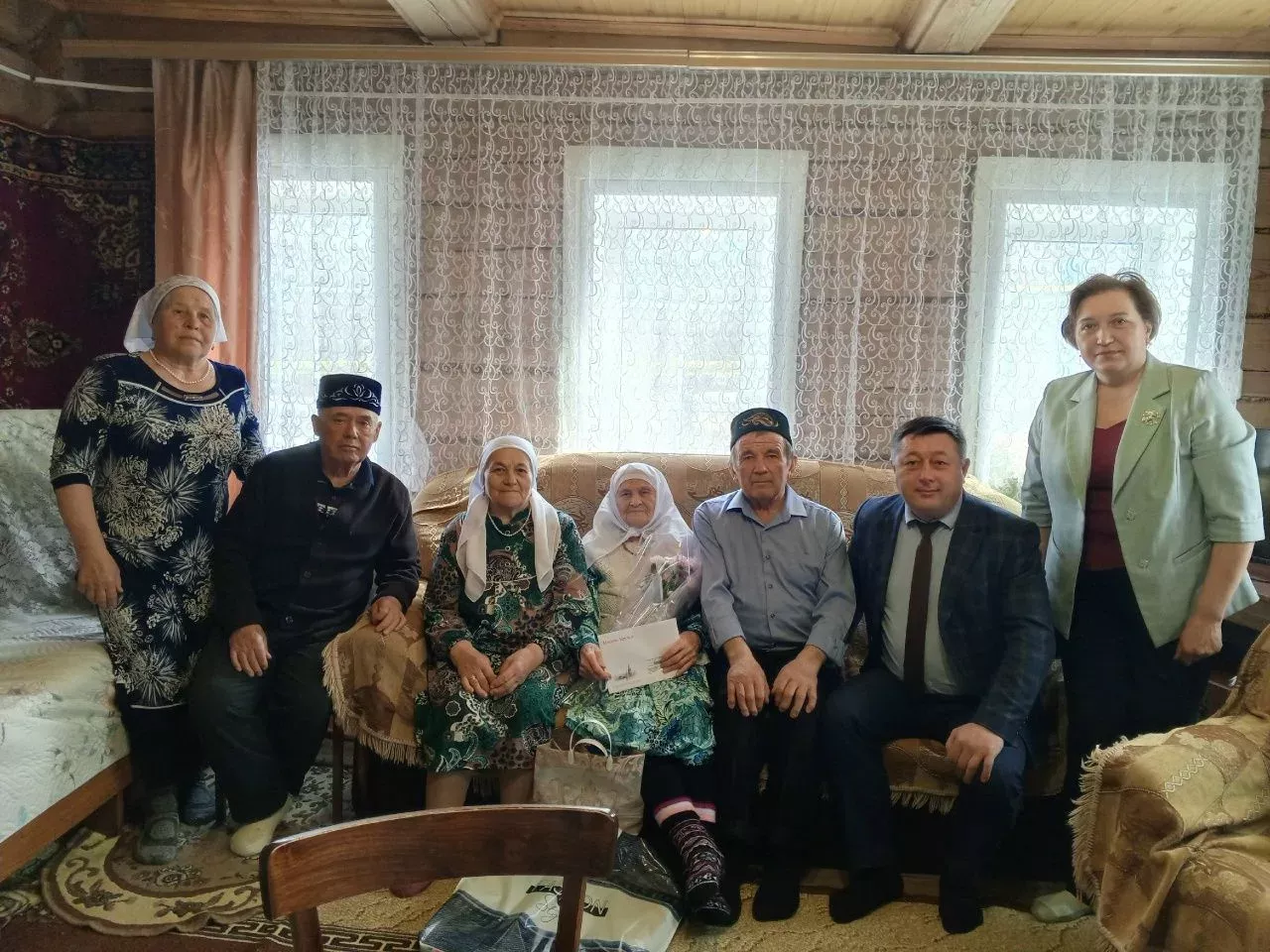 Жительница села Старое Шаймурзино Мушфика Камалова отметила 96-летие