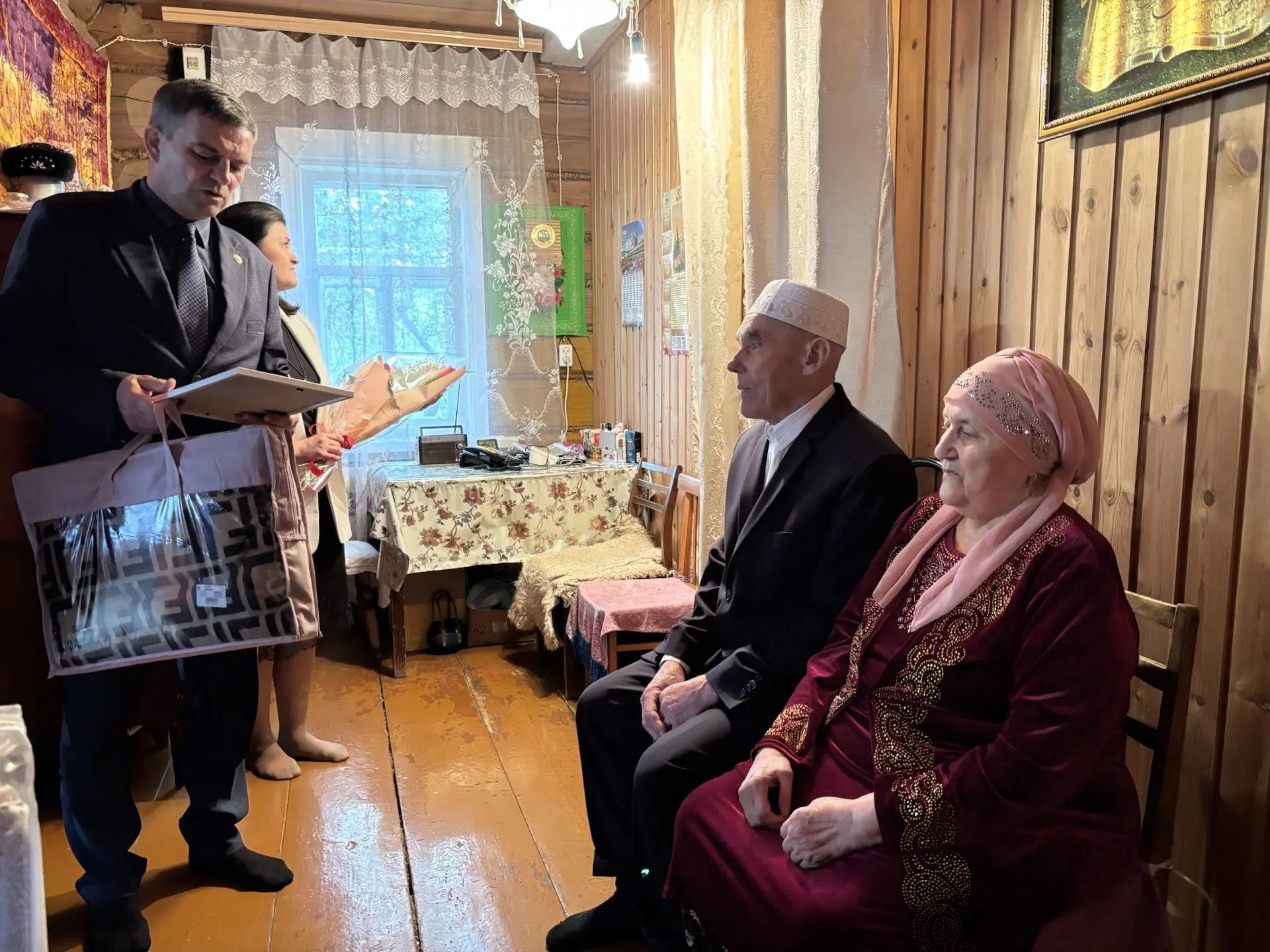 В Дрожжановском районе чествовали семьи с 60- и 65-летием совместной жизни