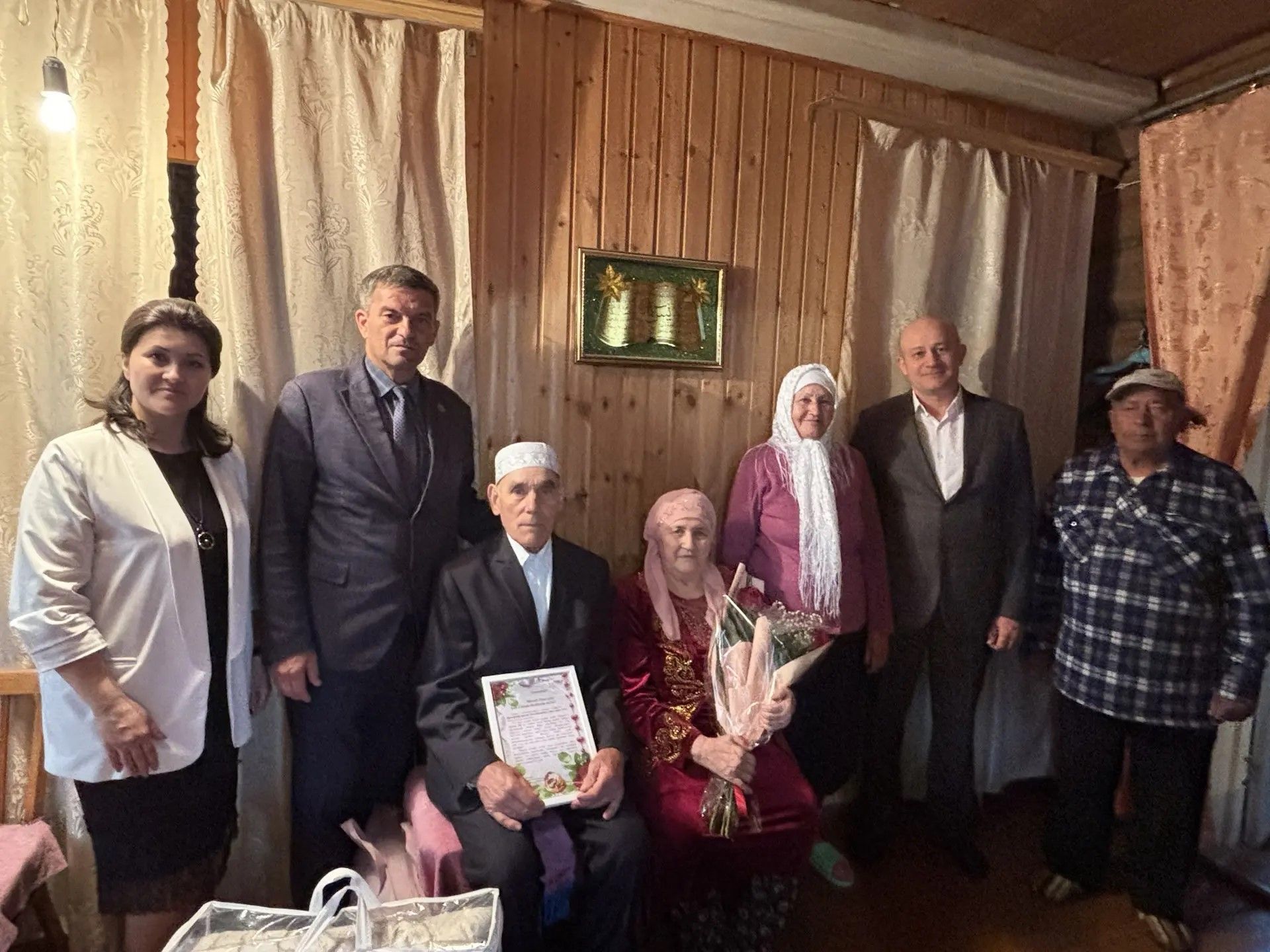 В Дрожжановском районе чествовали семьи с 60- и 65-летием совместной жизни