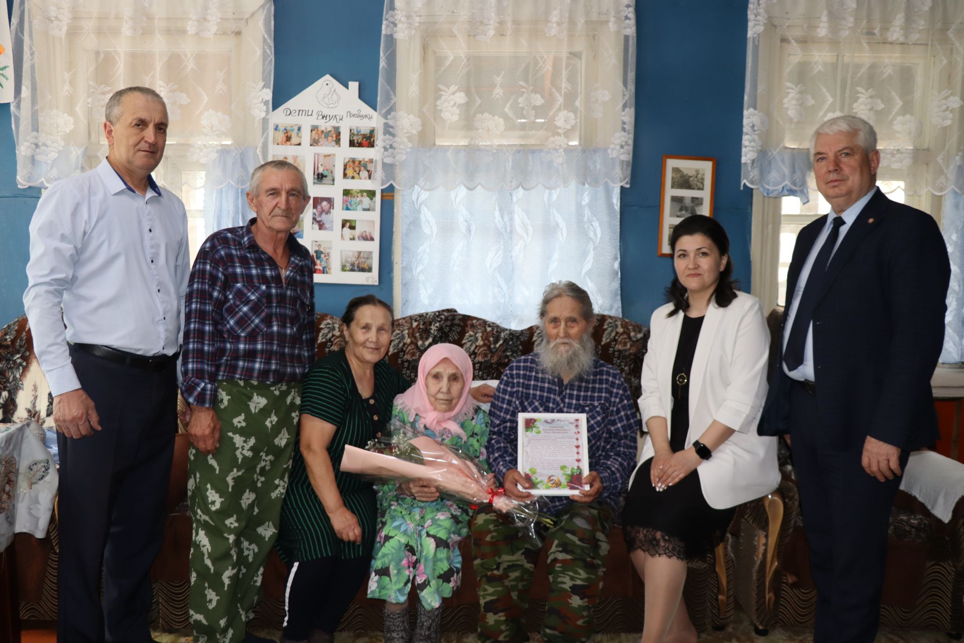 В Дрожжановском районе чествовали семьи с 60- и 65-летием совместной жизни