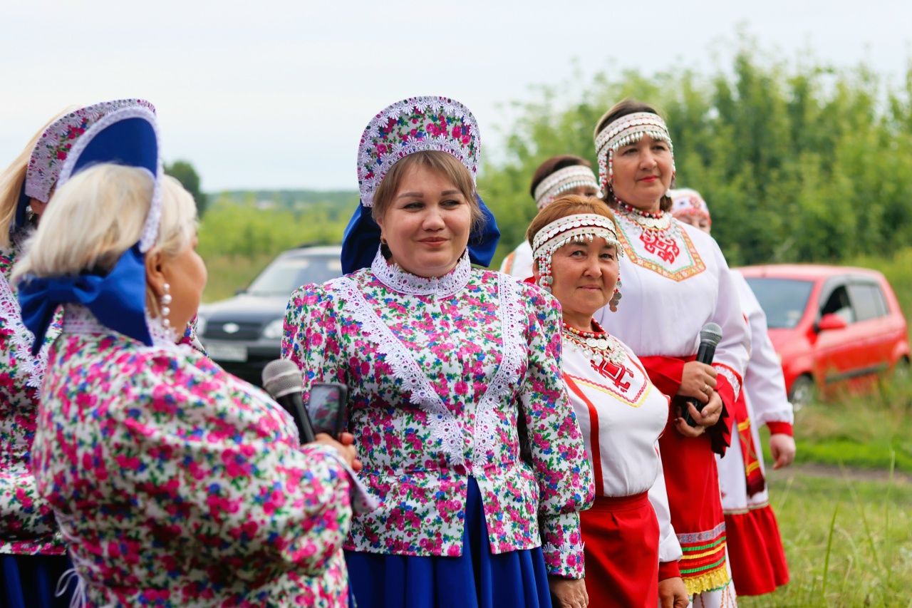 Жители села Хайбулдино Дрожжановского района собрались на посиделки «Уллах касе»