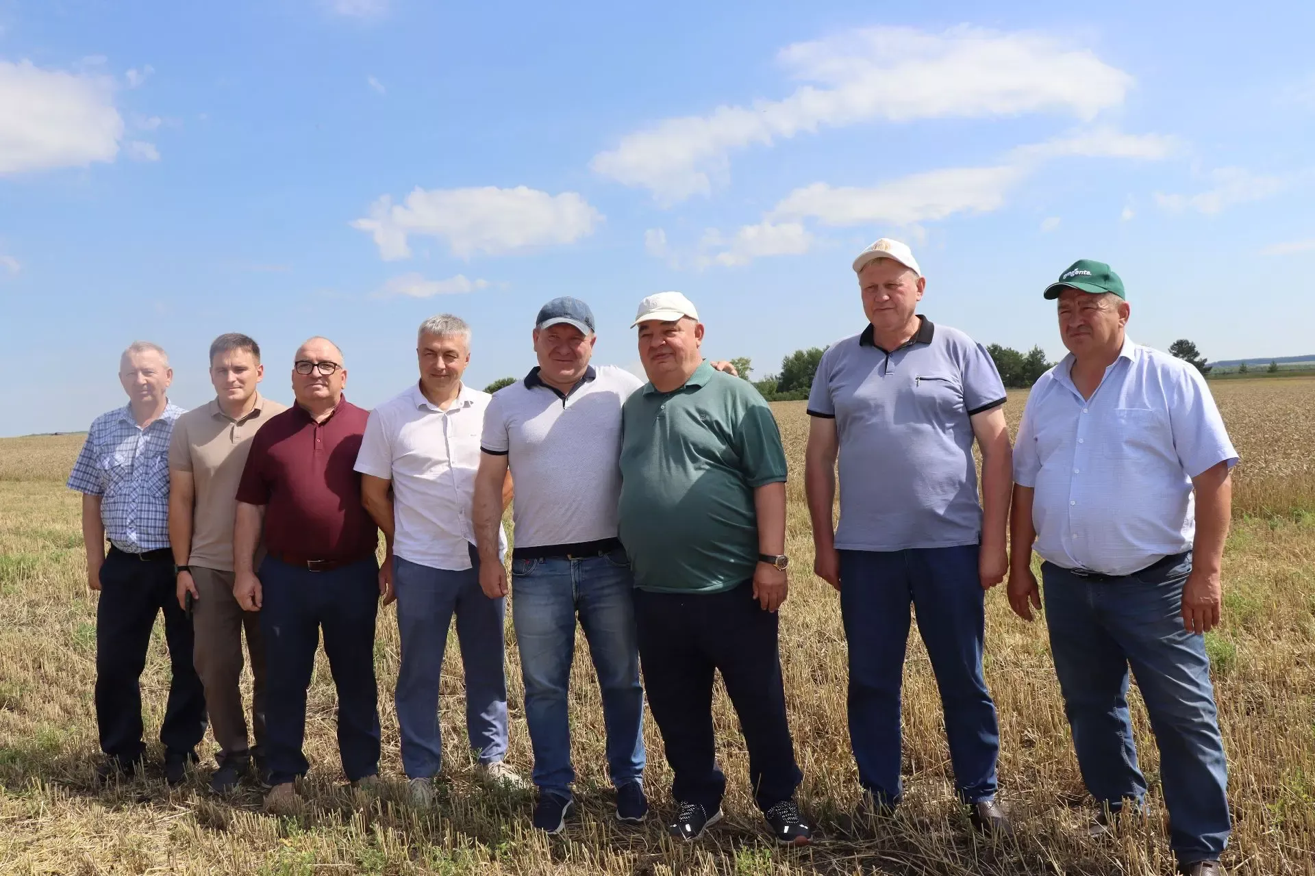В Дрожжановском районе  началась уборочная страда
