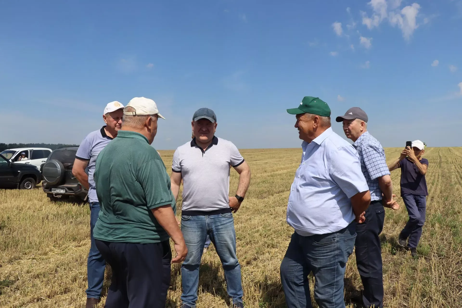В Дрожжановском районе  началась уборочная страда