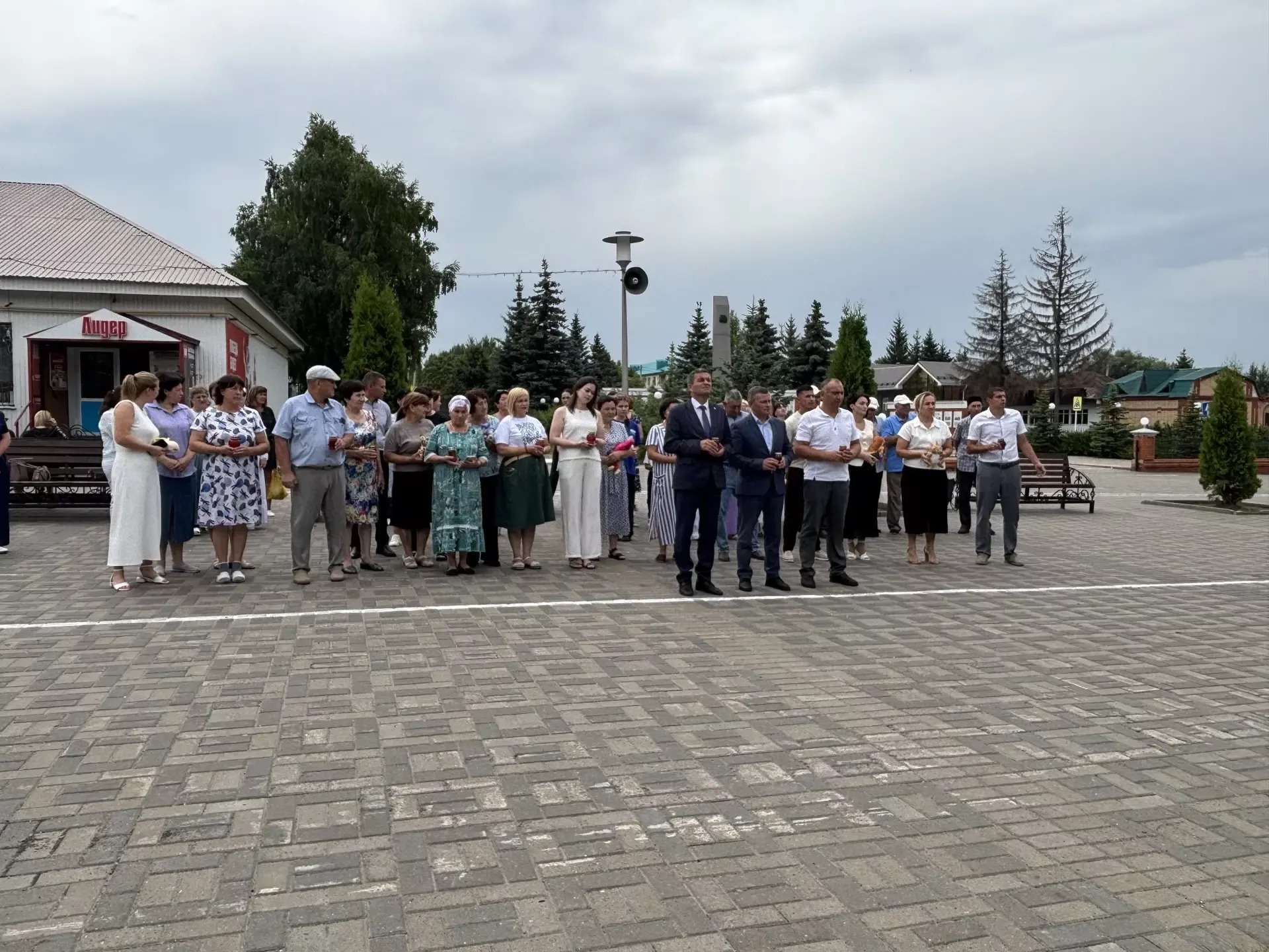 Память детей — жертв войны в Донбассе отметили в Дрожжановском районе