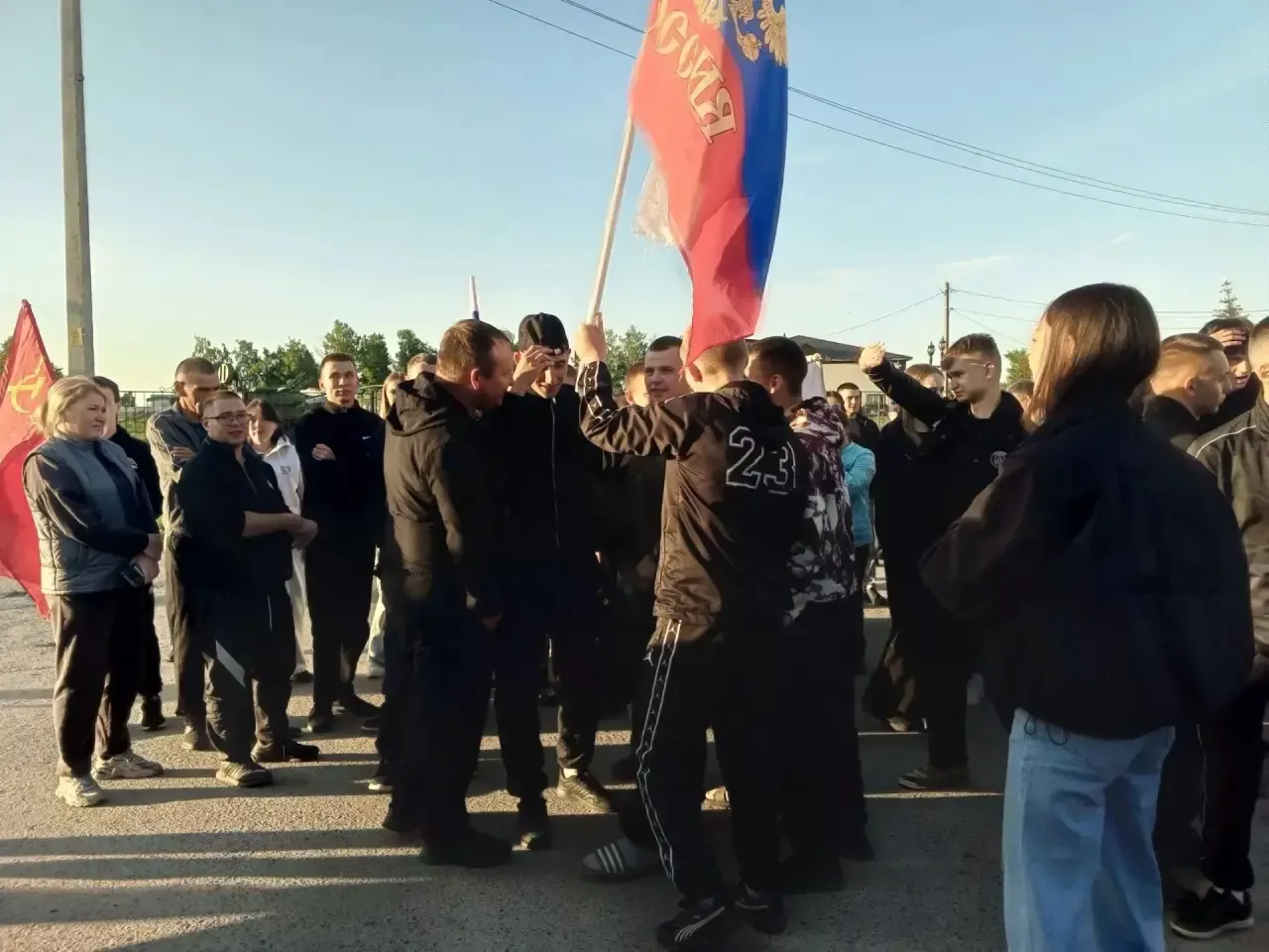 Дрожжановских ребят проводили на службу в армию