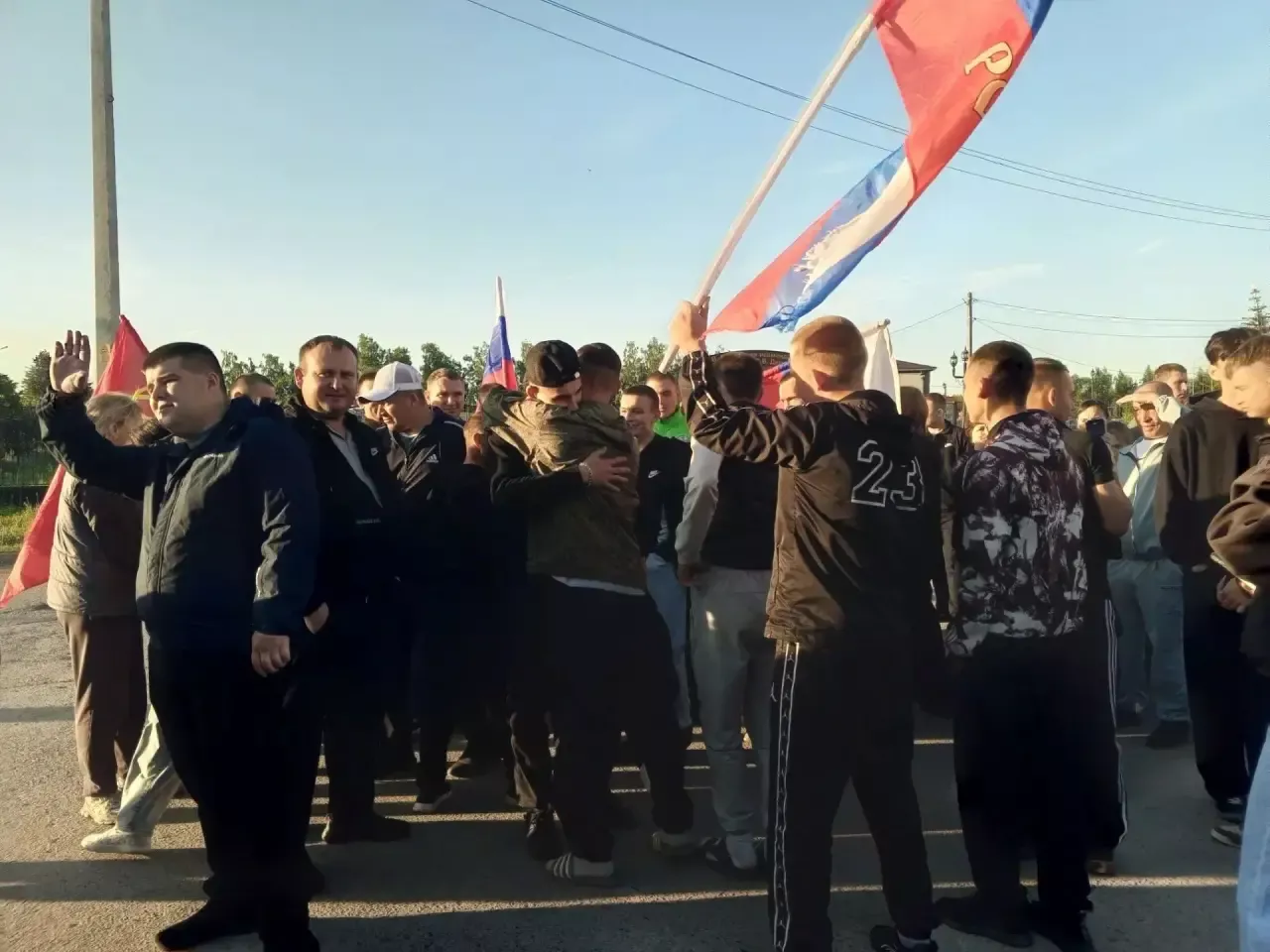 Дрожжановских ребят проводили на службу в армию