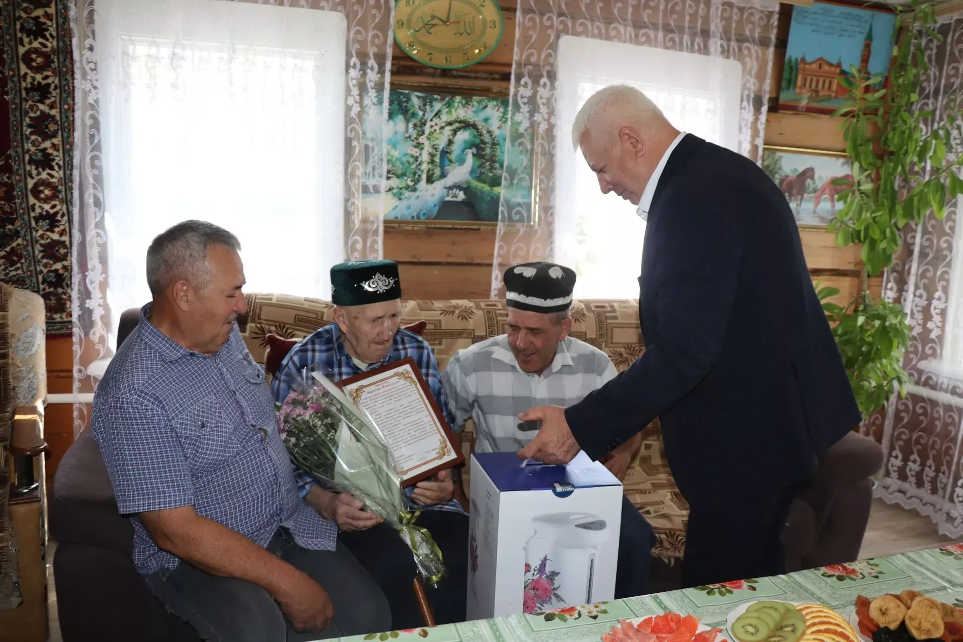 Житель села Старое Шаймурзино Дрожжановского района РТ отметил 90-летний юбилей