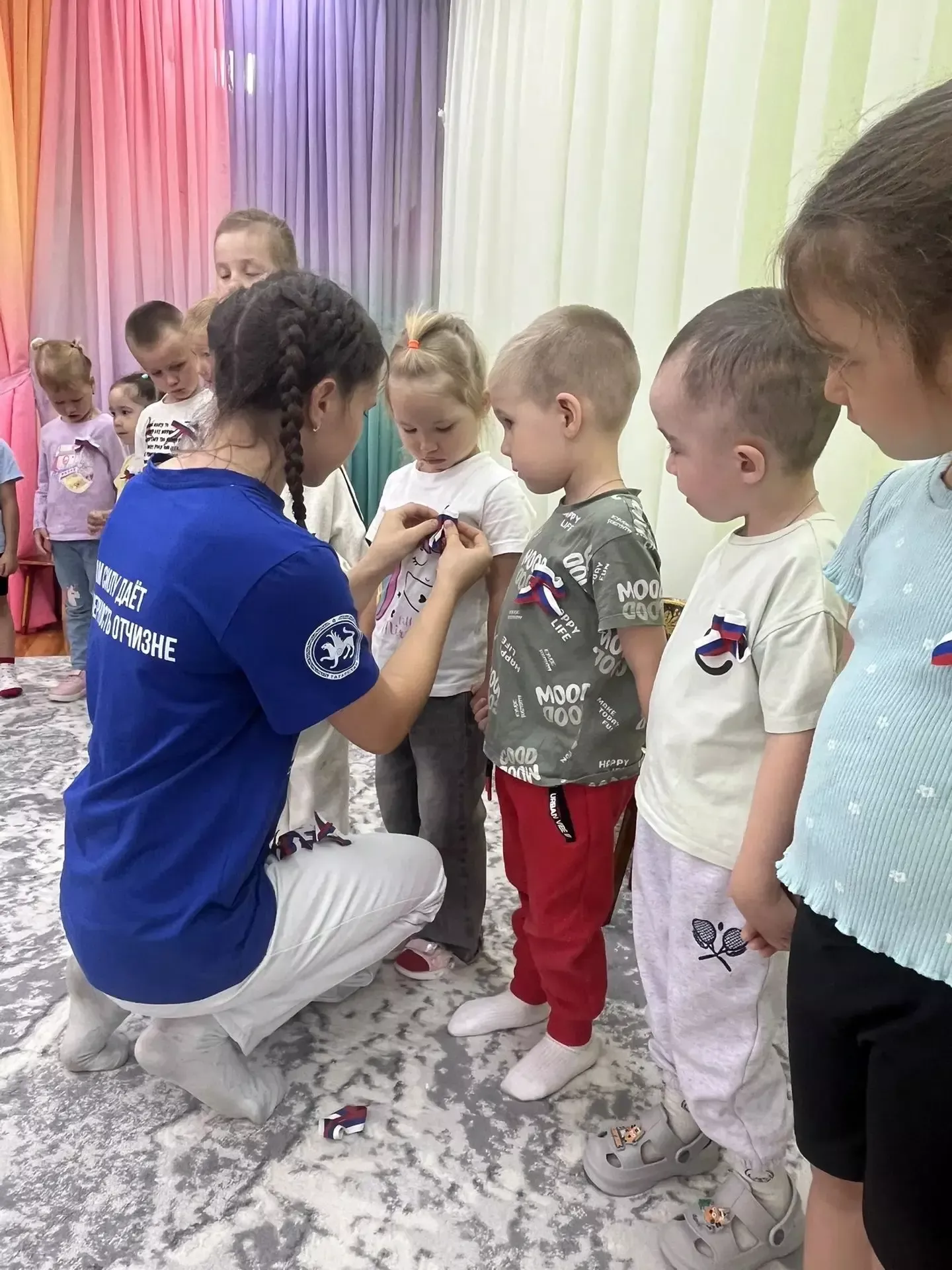 Патриотический праздник прошёл в детском саду «Солнышко»