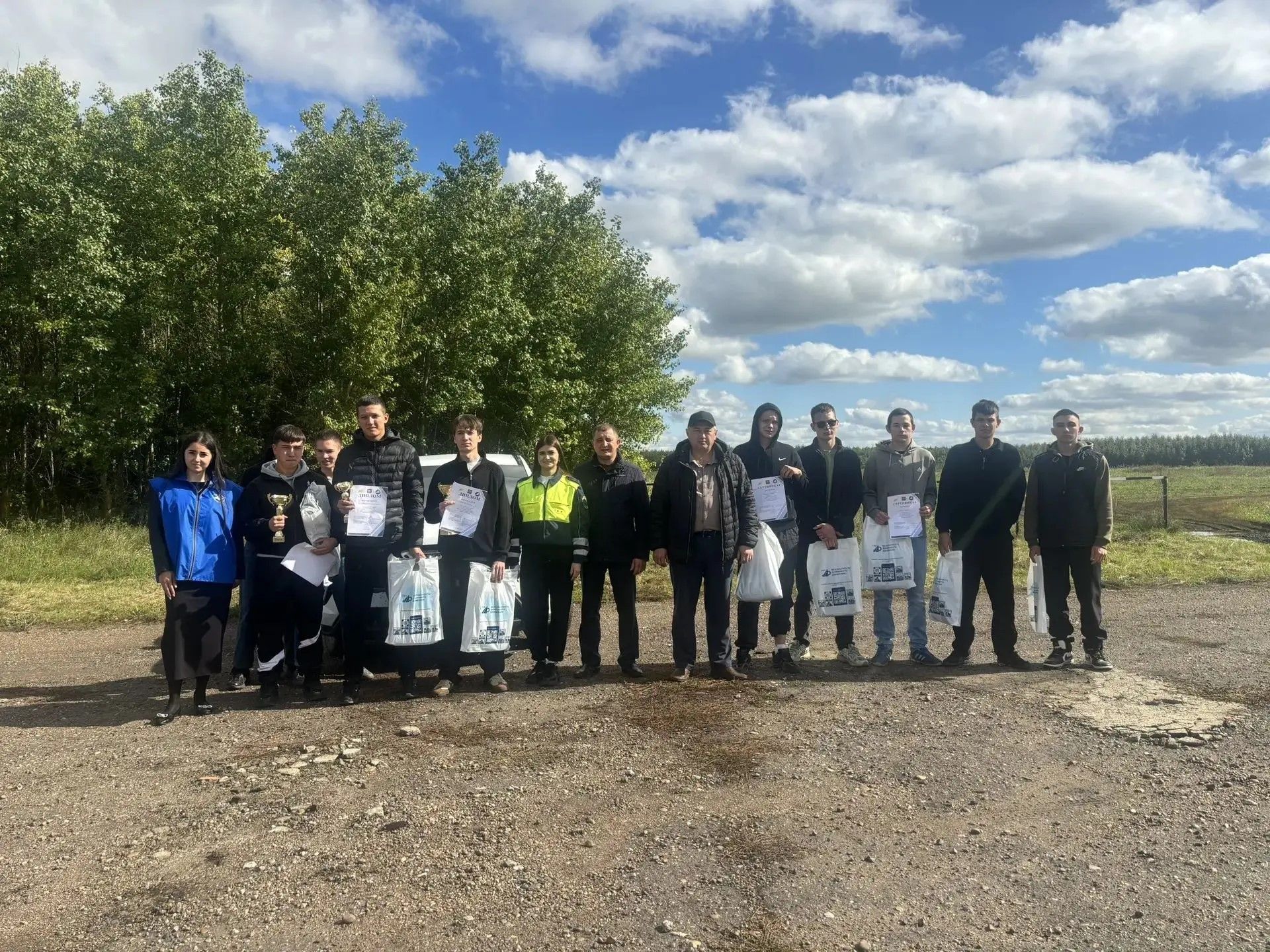 Студенты Дрожжановского техникума поборолись за звание лучшего автомобилиста