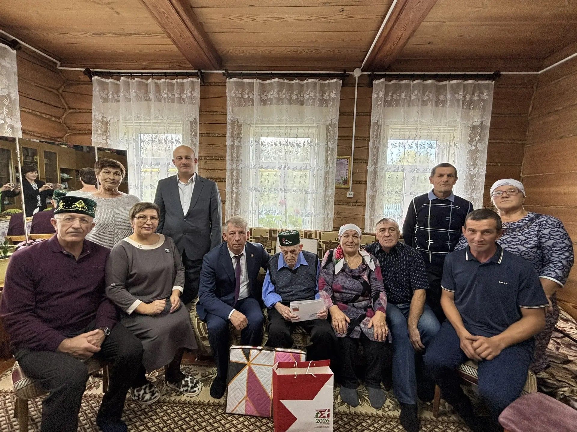 Чүпрәле районы Зур Чынлы авылында яшәүче Әмир Сибгатулла улы Алимовка 95 яшьтулды