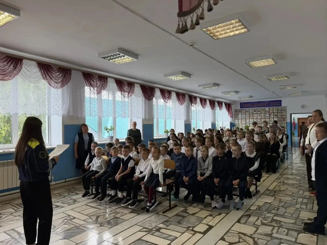 В школах Дрожжановского района проходит Единый классный час «Безопасность — норма жизни»