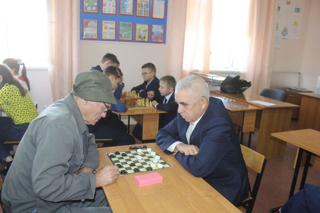 Турнир по шахматам и шашкам среди пенсионеров - 2019