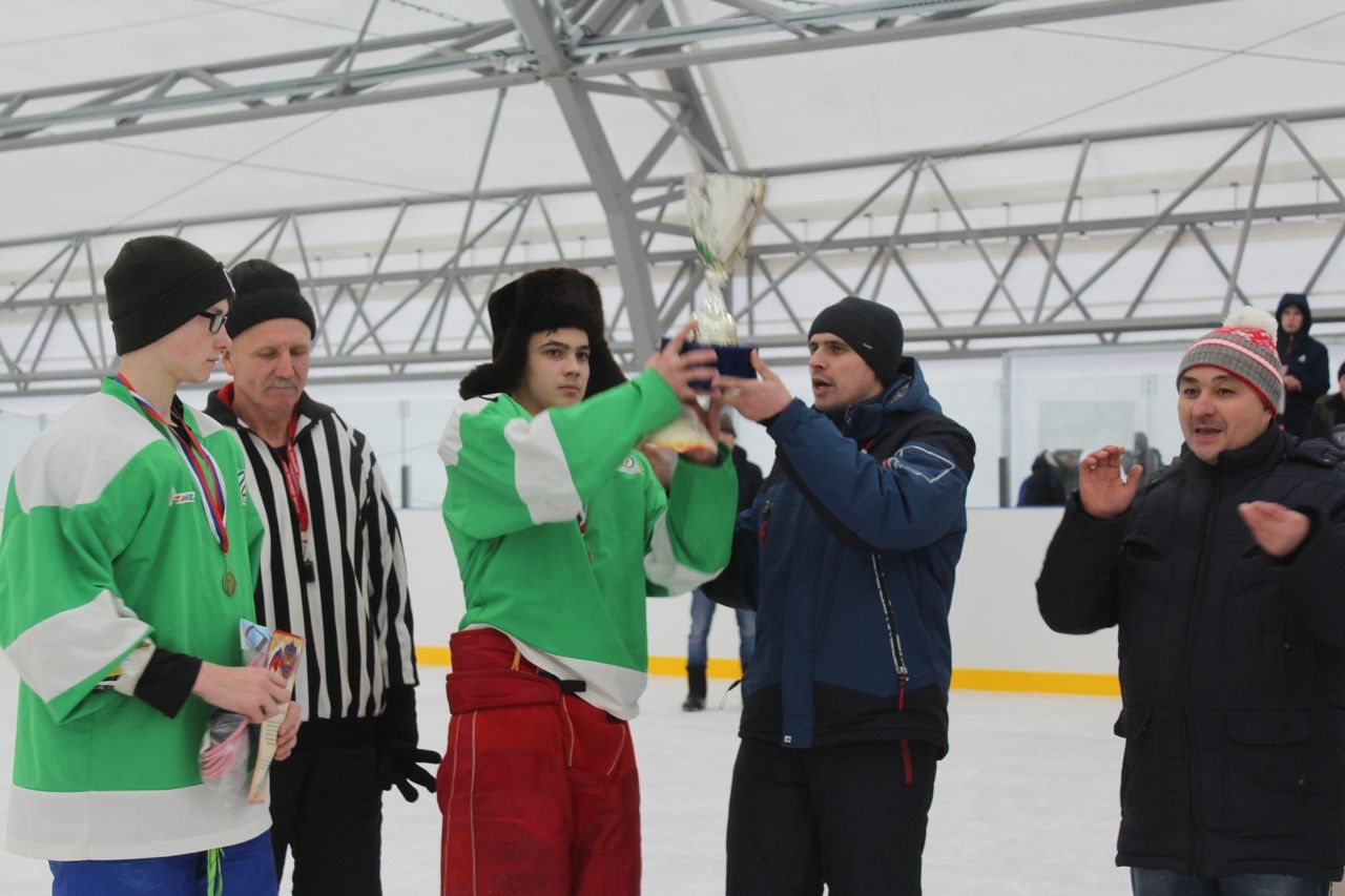 Турнир по хоккею с шайбой  памяти Ильмира Хайбуллова в Дрожжаном 2019