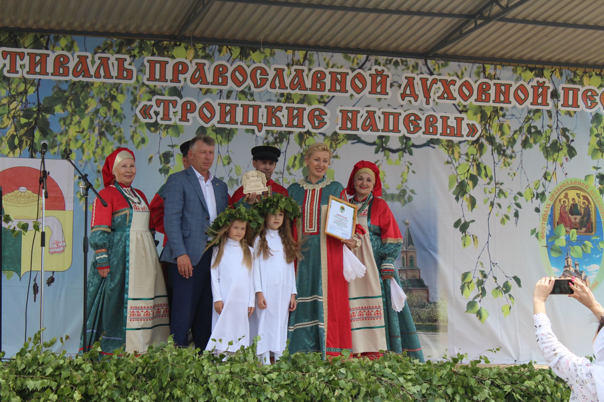 Межрегиональный фестиваль "Троицкие напевы - 2019" в Дрожаном