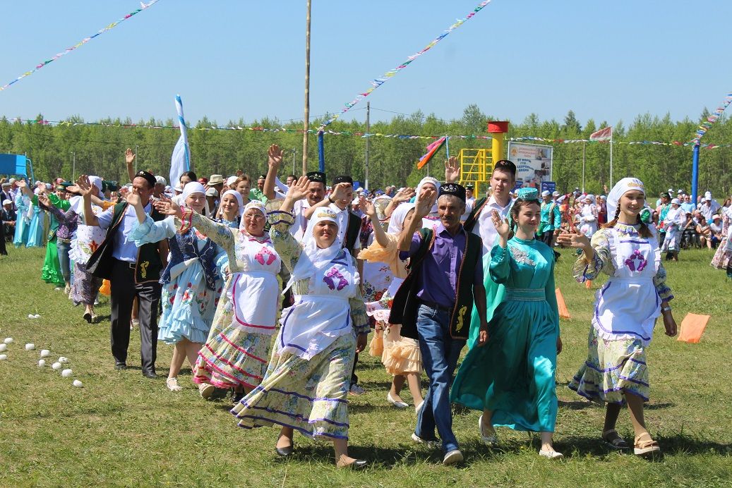 Национальный праздник Сабантуй в Дрожжановском районе 2019