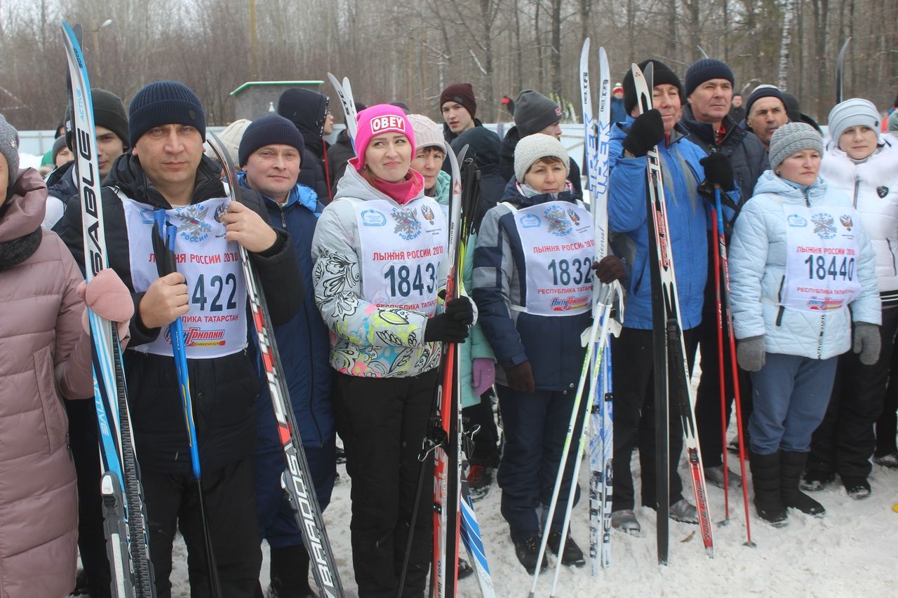 Лыжные соревнования в Дрожжаном -2020 год