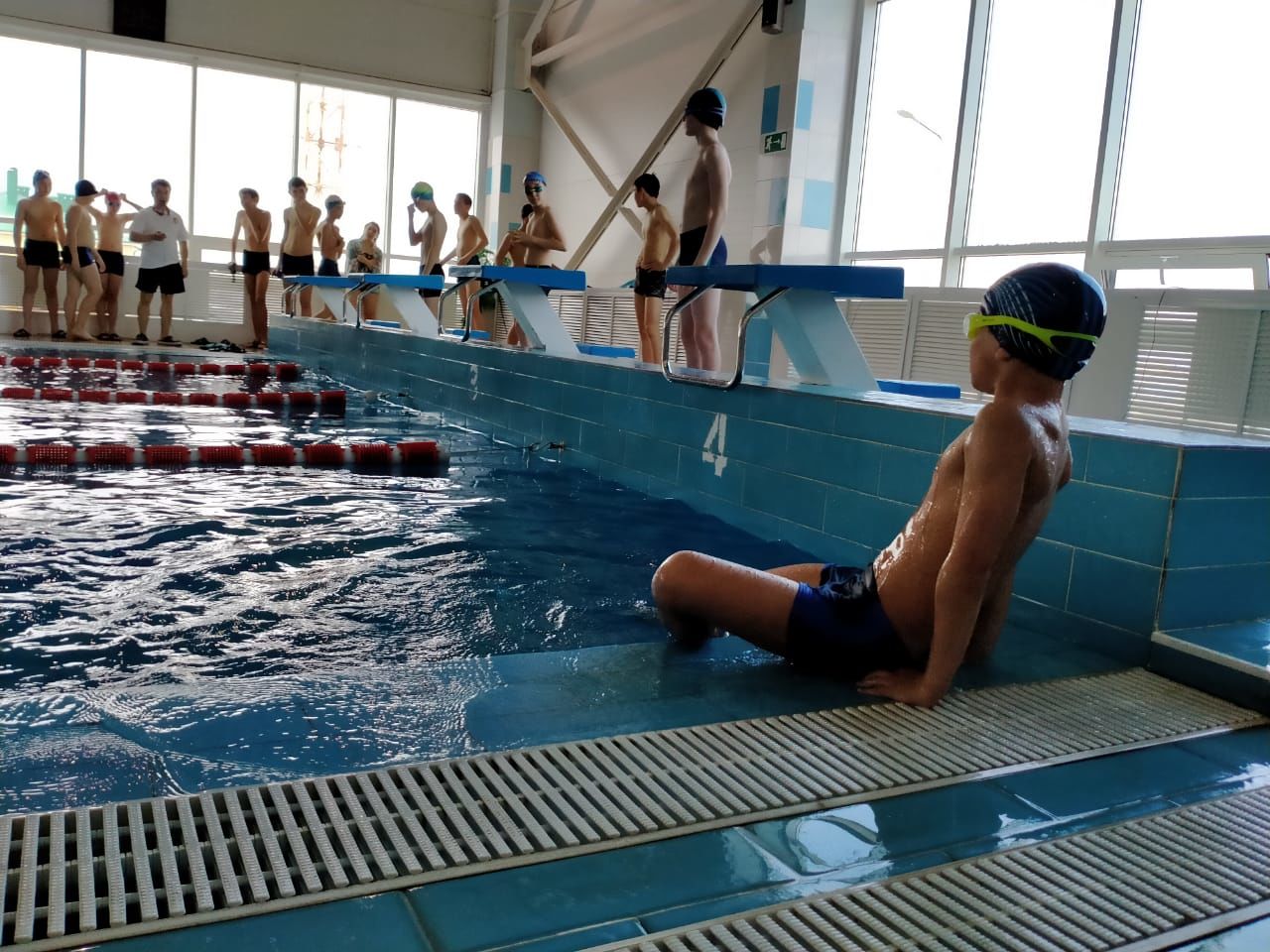 Cоревнования по плаванию среди воспитанников спортивной школы