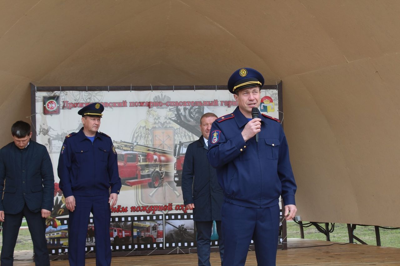 372 летие со дня образования Пожарной охраны России в Дрожжаном