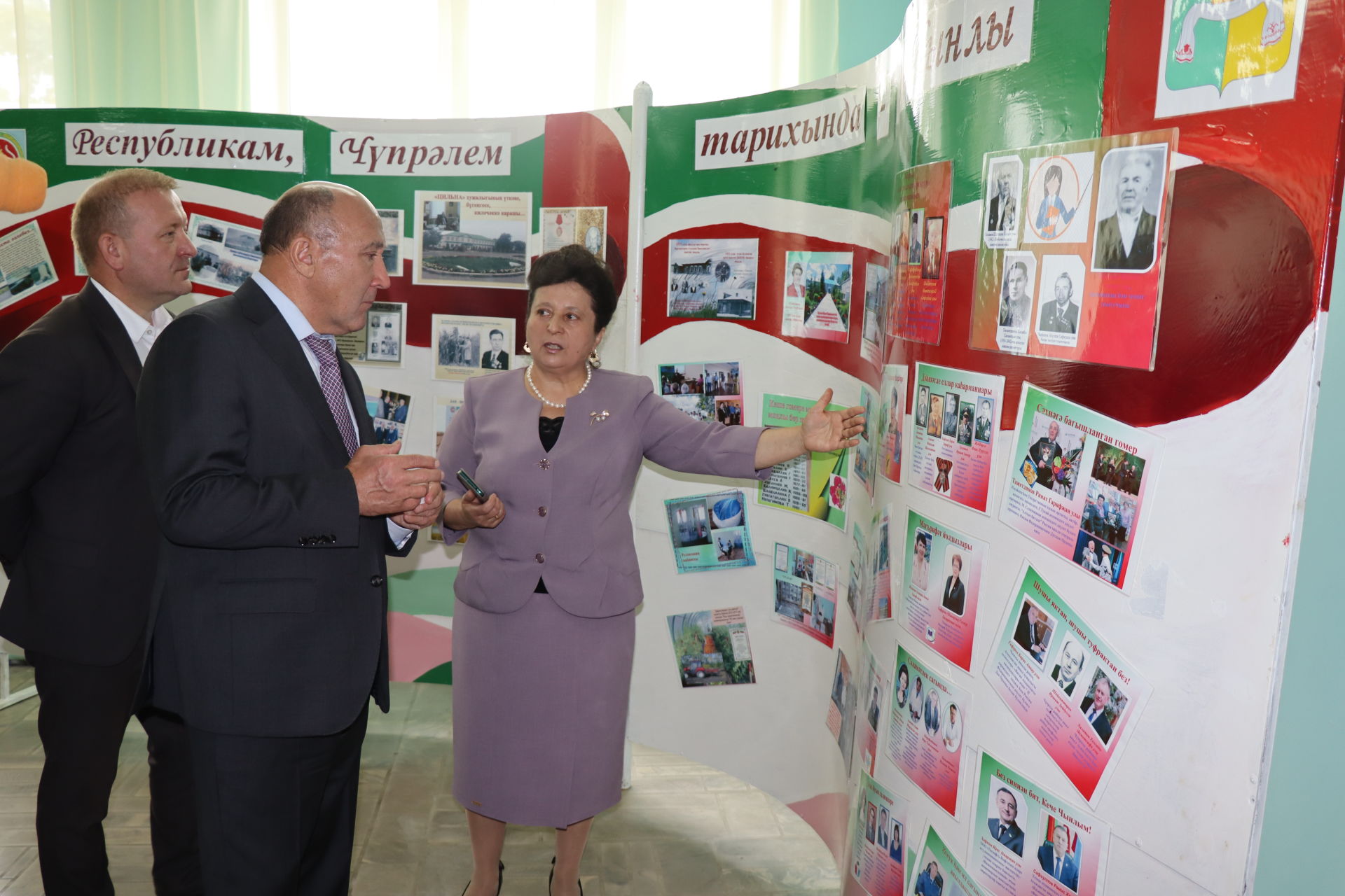 Марат Ахметов с рабочим визитом в Дрожжановском районе -2021