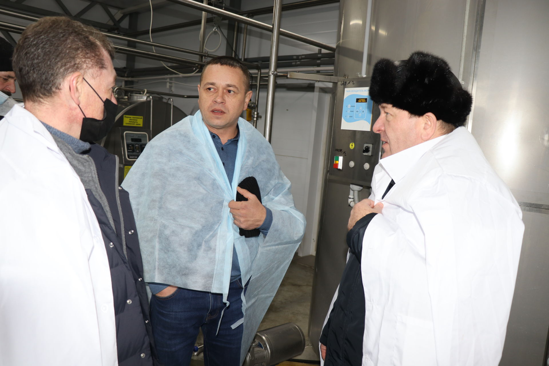Рабочий визит депутата Госдумы РФ Максима Топилина в Дрожжановский район
