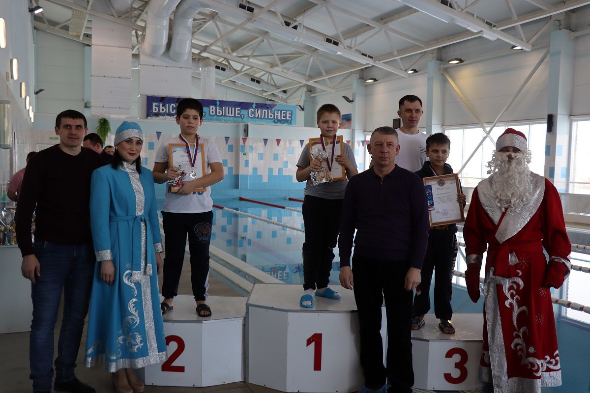 Соревнования по плаванию "Юный дельфин" в Дрожжаном -2021