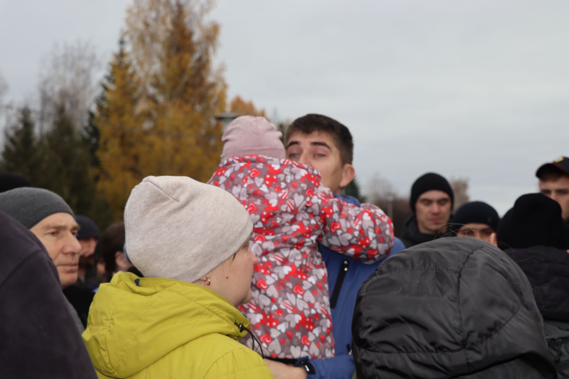 Отправка мобилизованных из Дрожжановского района на сборный пункт -2022
