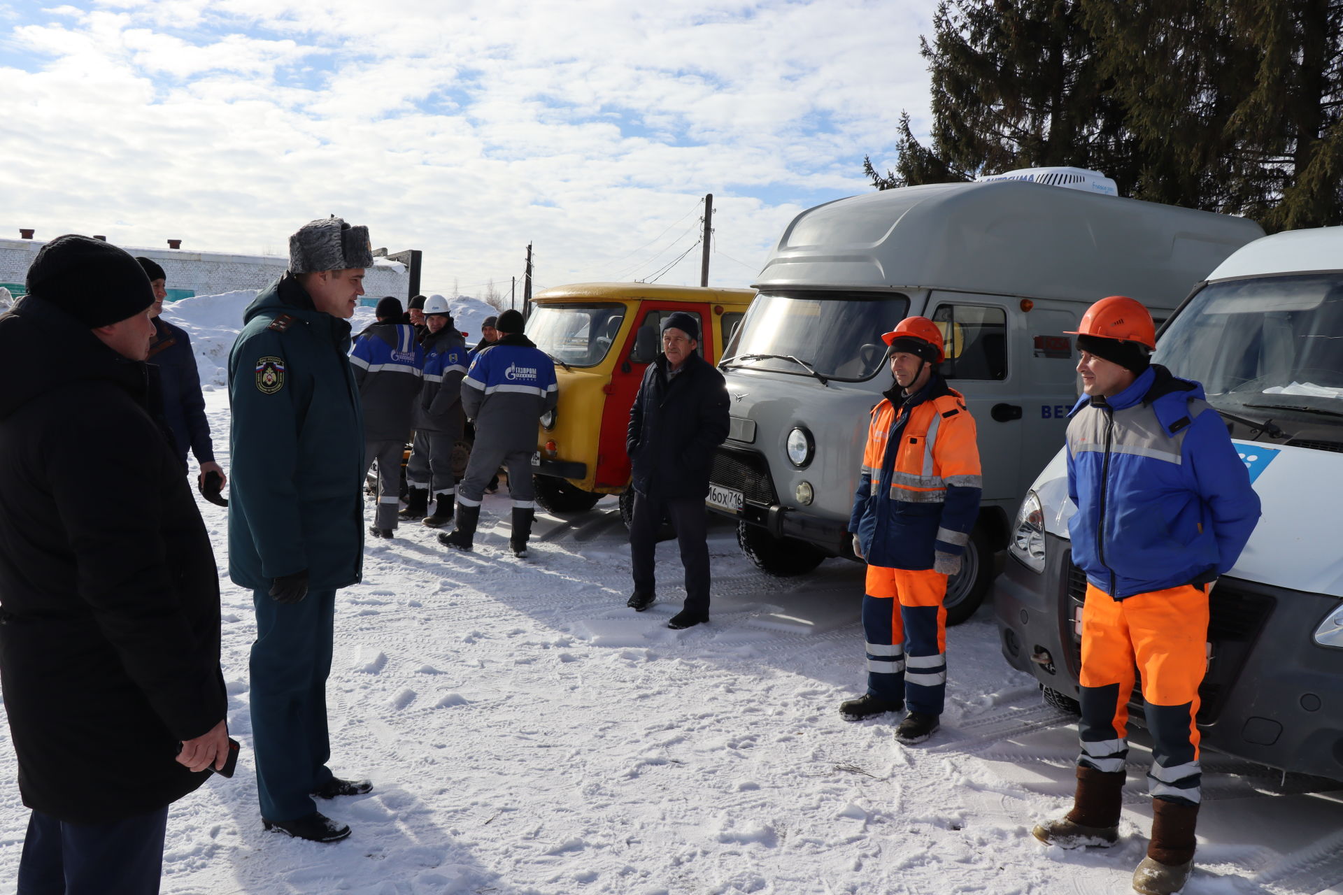 Командно-штабные учения в Дрожжановском районе -2022