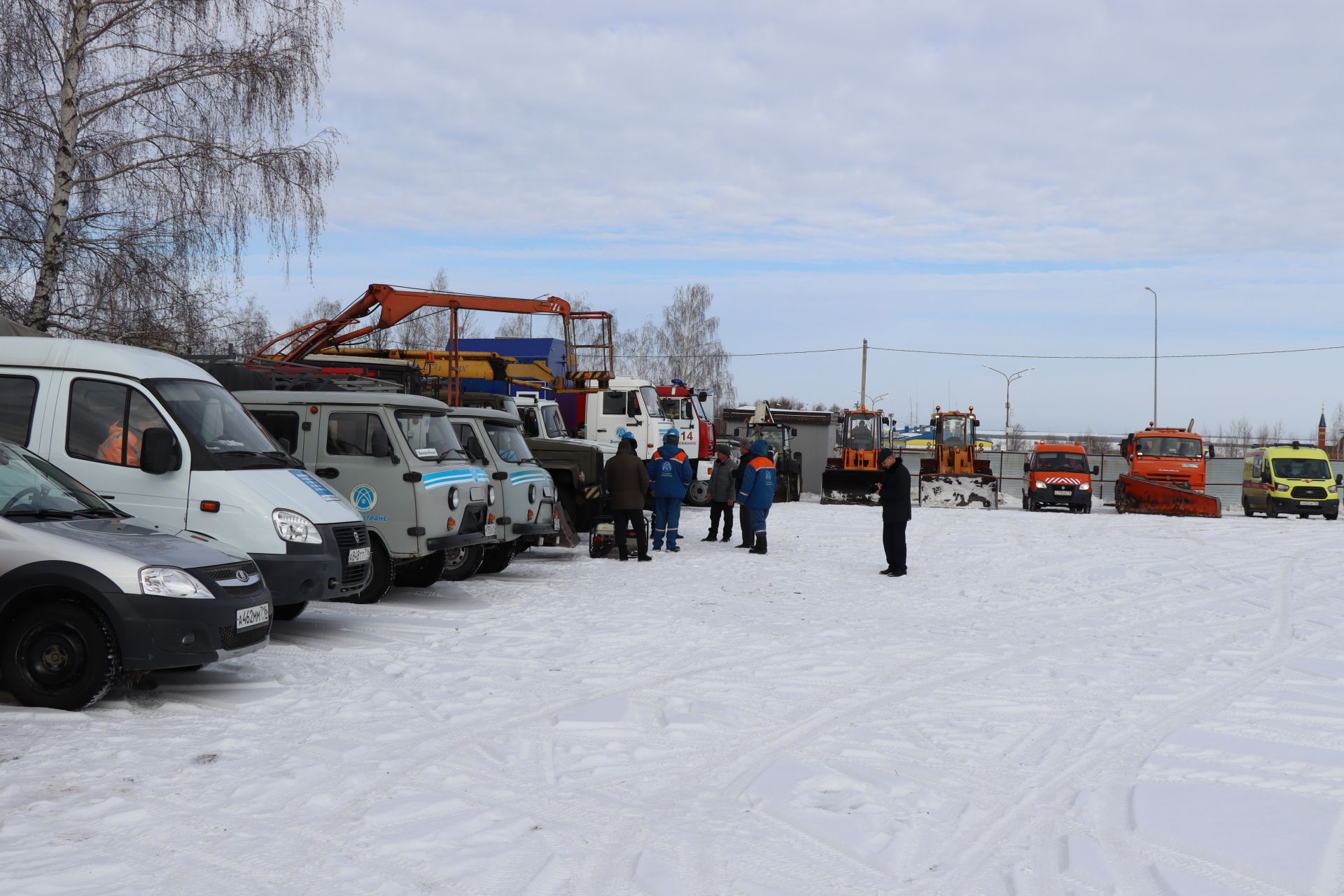 Командно-штабные учения в Дрожжановском районе -2022