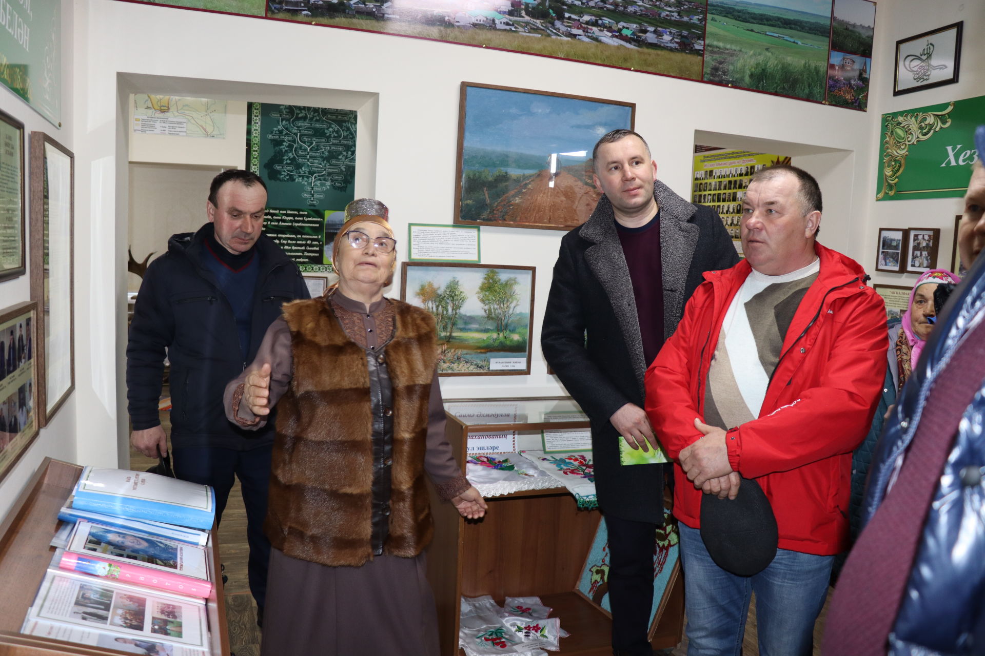 Дрожжановская делегация с рабочим визитом в селе Алькино Самарской области