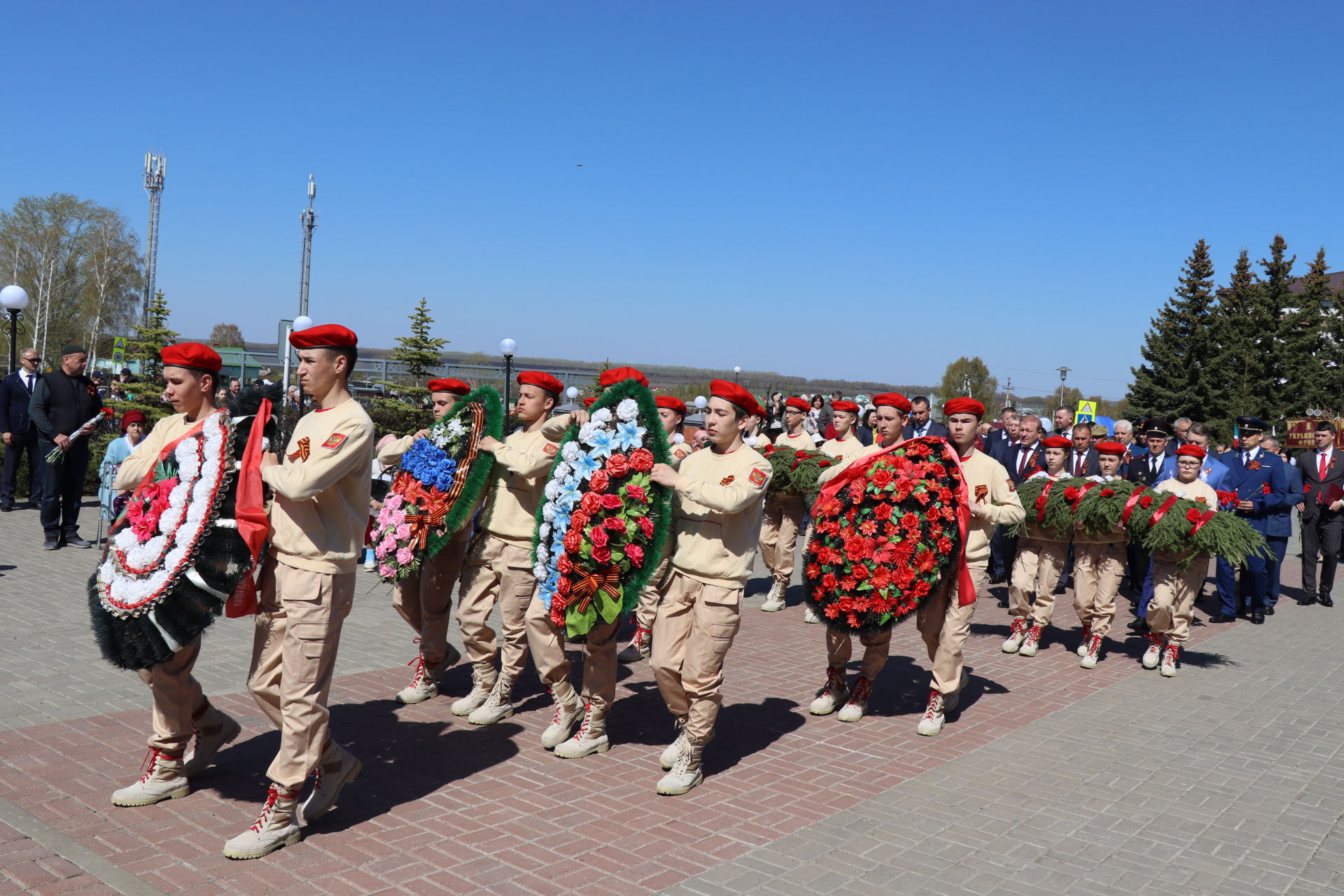 В Дрожжановском районе состоялся торжественный митинг ко Дню Победы -2022