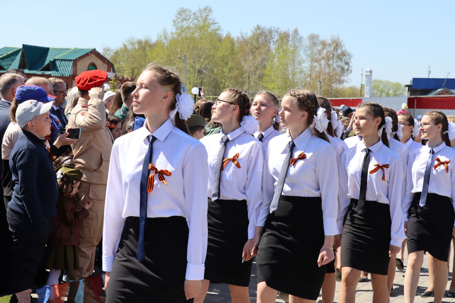 В Дрожжановском районе состоялся торжественный митинг ко Дню Победы -2022