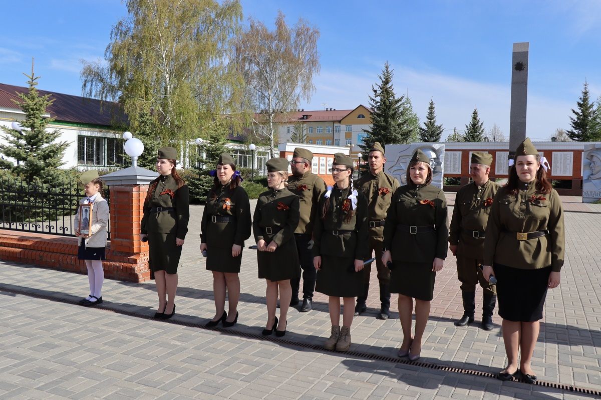 «Бессмертный полк» в Дрожжановском районе -2022