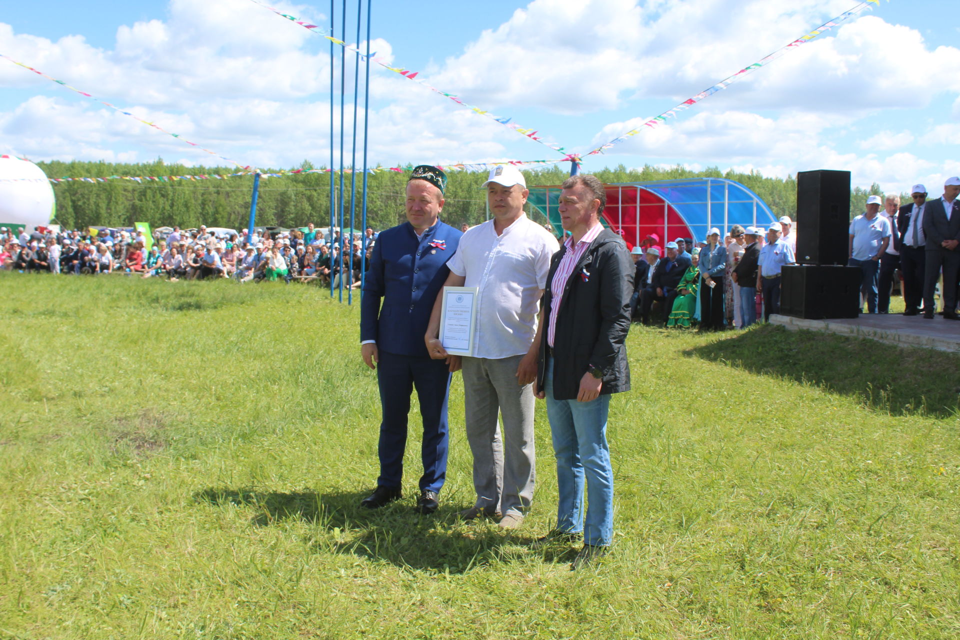 Сабантуй в селе Старое Дрожжаное. Фоторепортаж