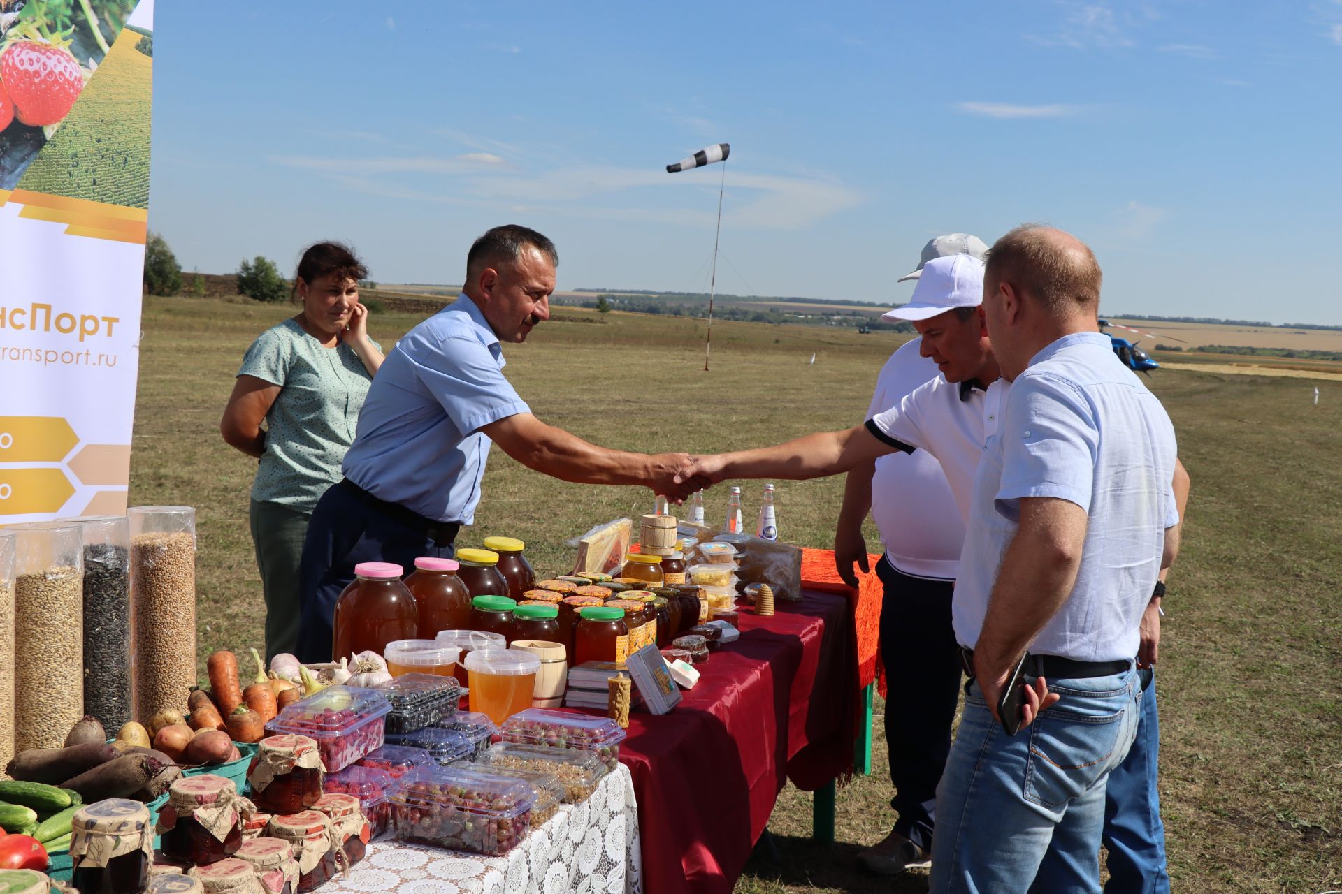 Министр сельского хозяйства РТ  с рабочим визитом в Дрожжановском районе -2022