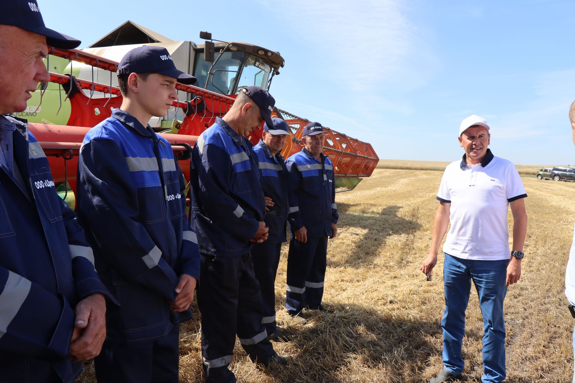 Министр сельского хозяйства РТ  с рабочим визитом в Дрожжановском районе -2022