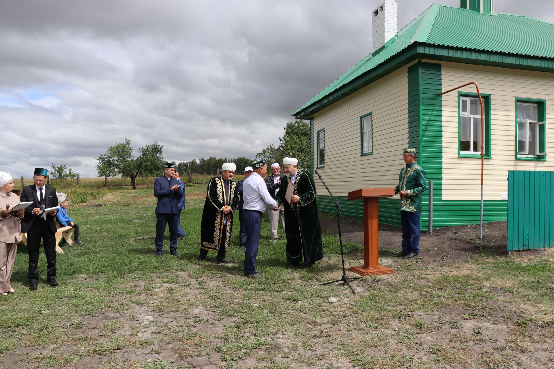 Открытие мечети "Гельсәйран" в селе Новое Чекурское