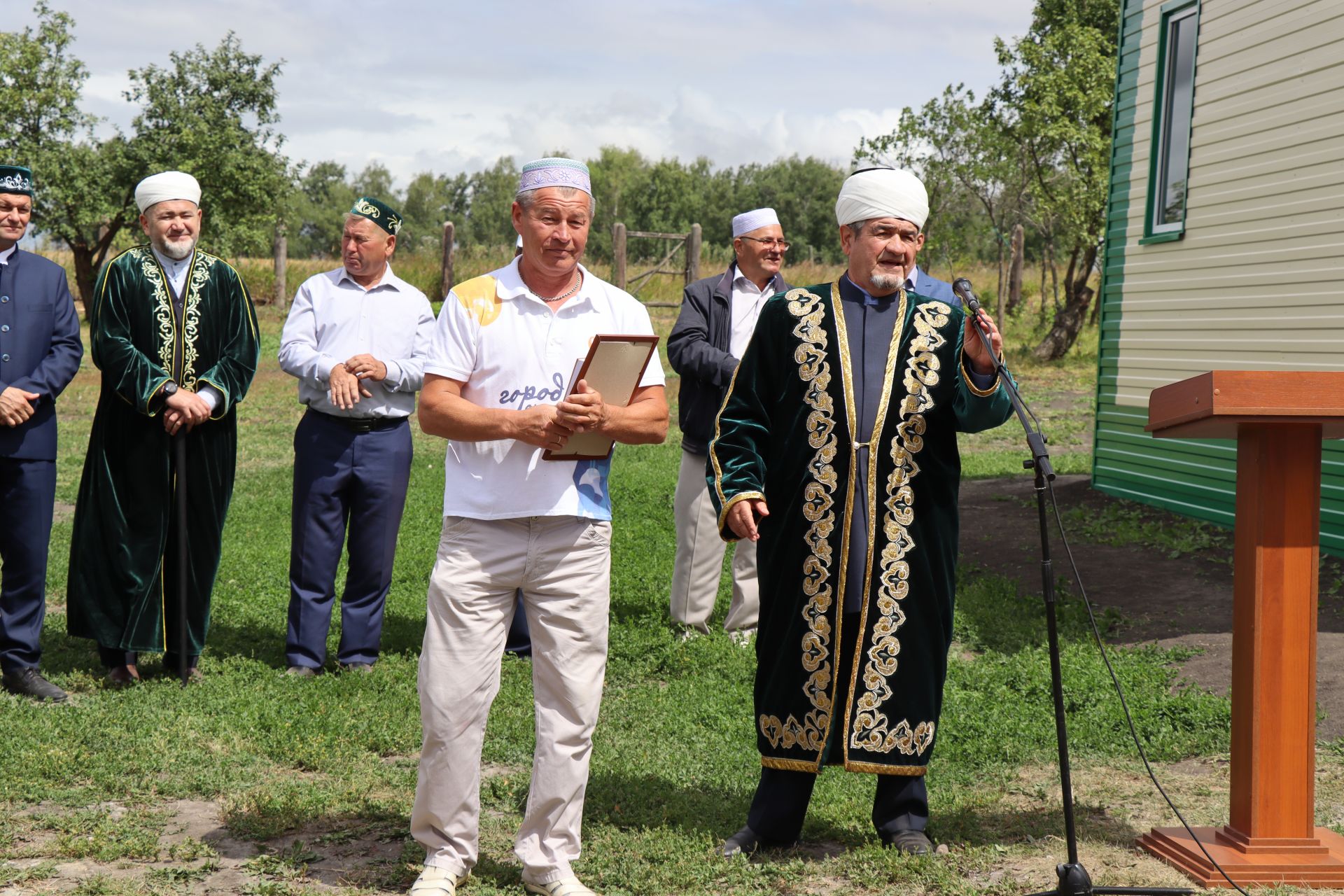 Открытие мечети "Гельсәйран" в селе Новое Чекурское