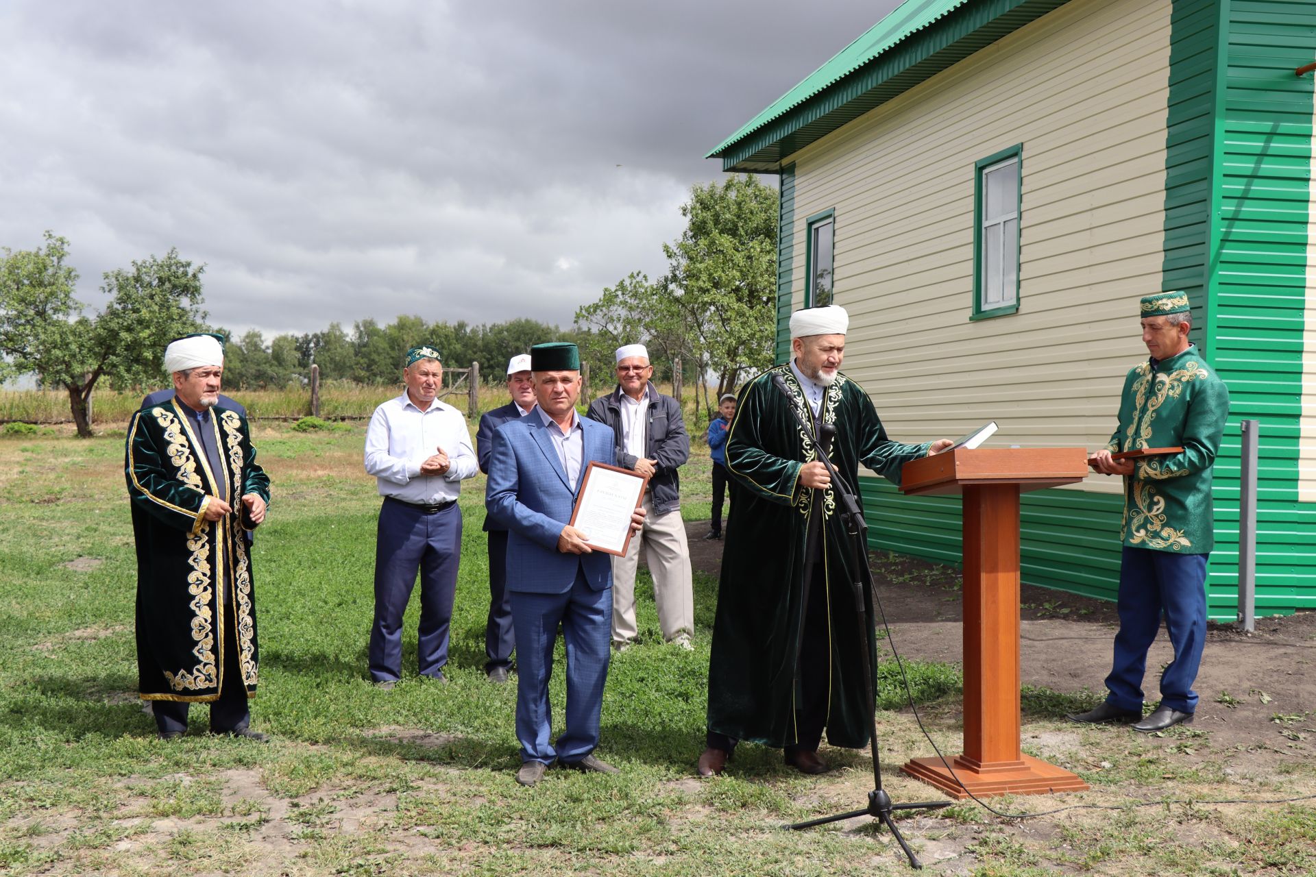 Открытие мечети "Гельсәйран" в селе Новое Чекурское