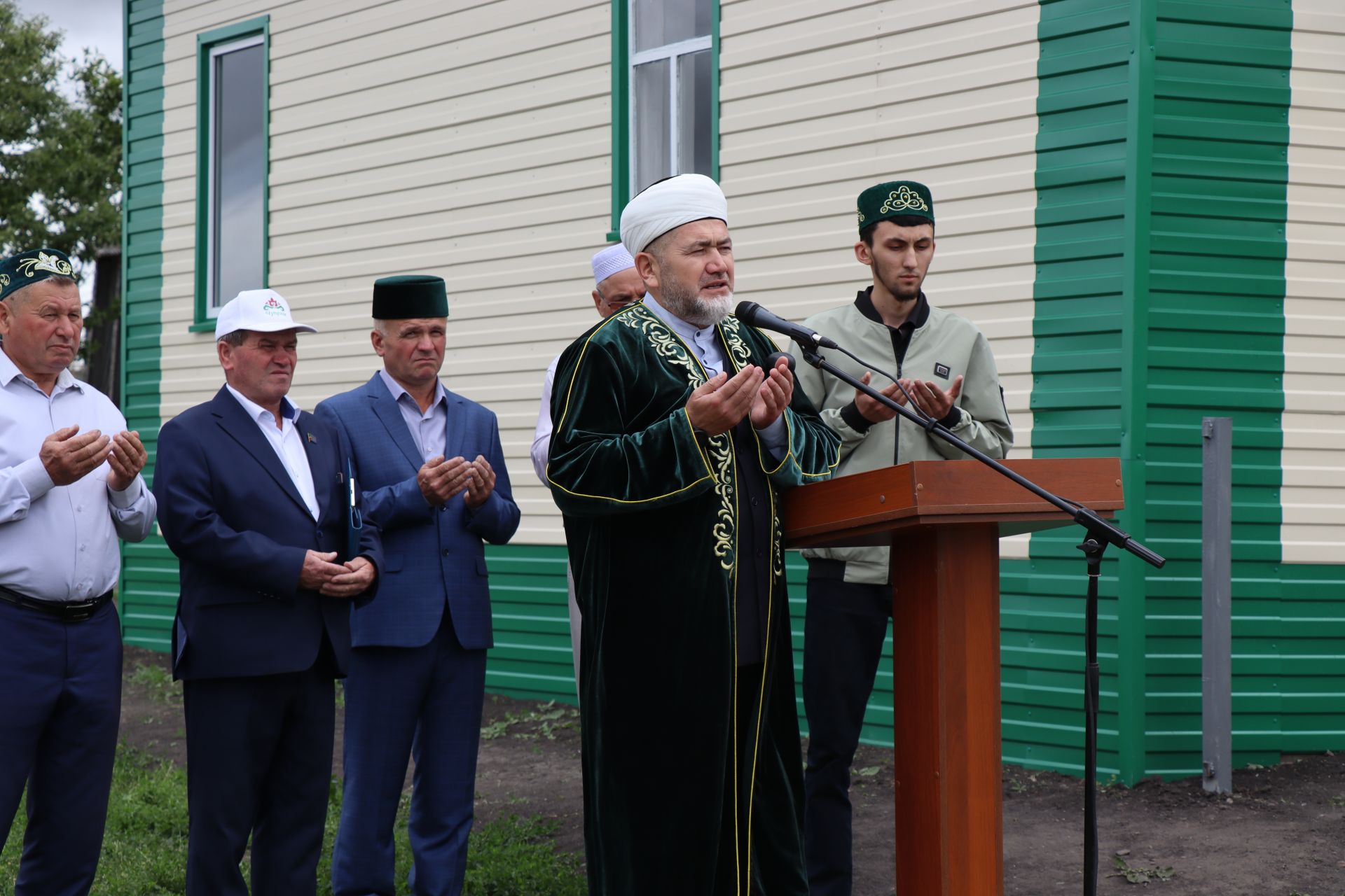 Открытие мечети "Гельсәйран" в селе Новое Чекурское