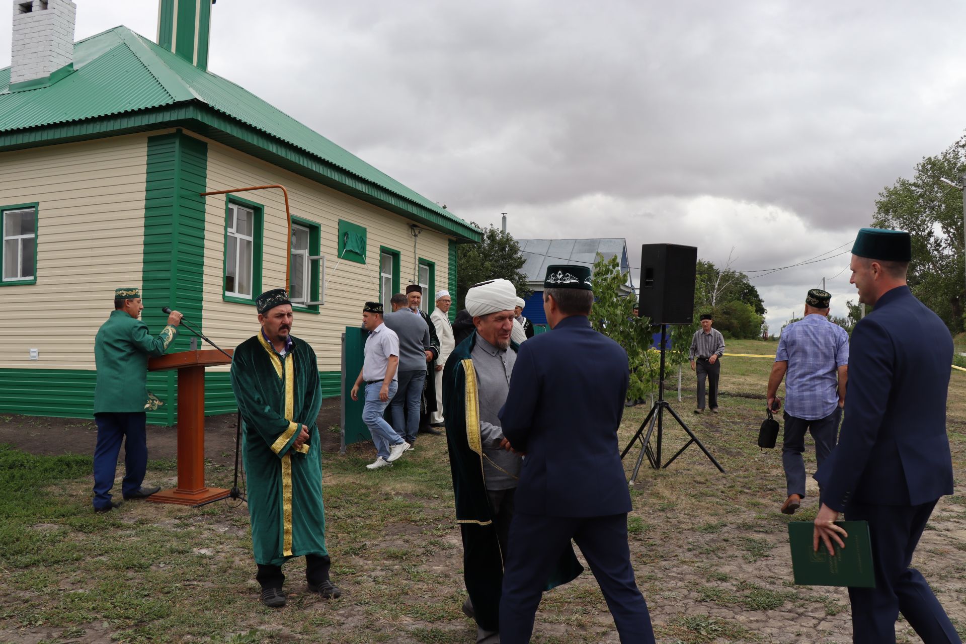 Открытие мечети "Гельсәйран" в селе Новое Чекурское